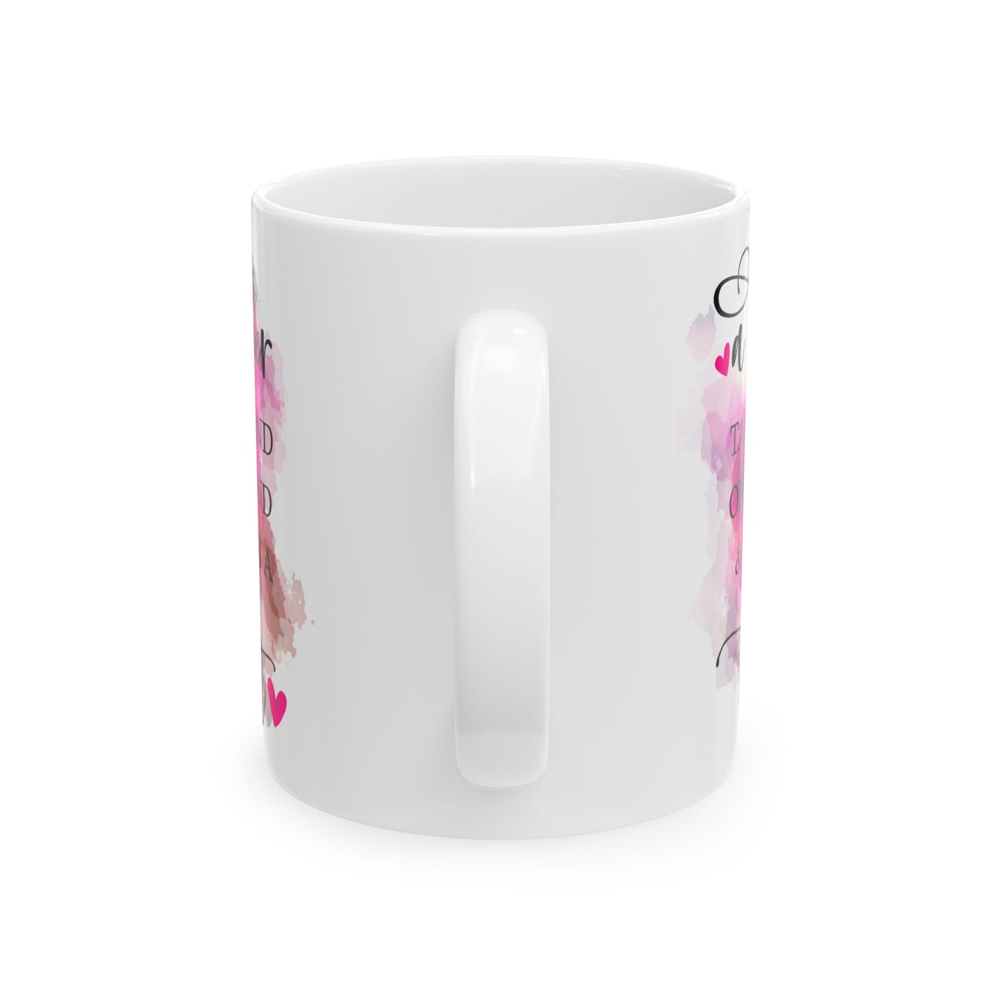 Teacher Appreciation Ceramic Mug - Motivational Gift, 11oz/15oz Coffee Cup for Educators, End of Year Gift, Inspirational Quote