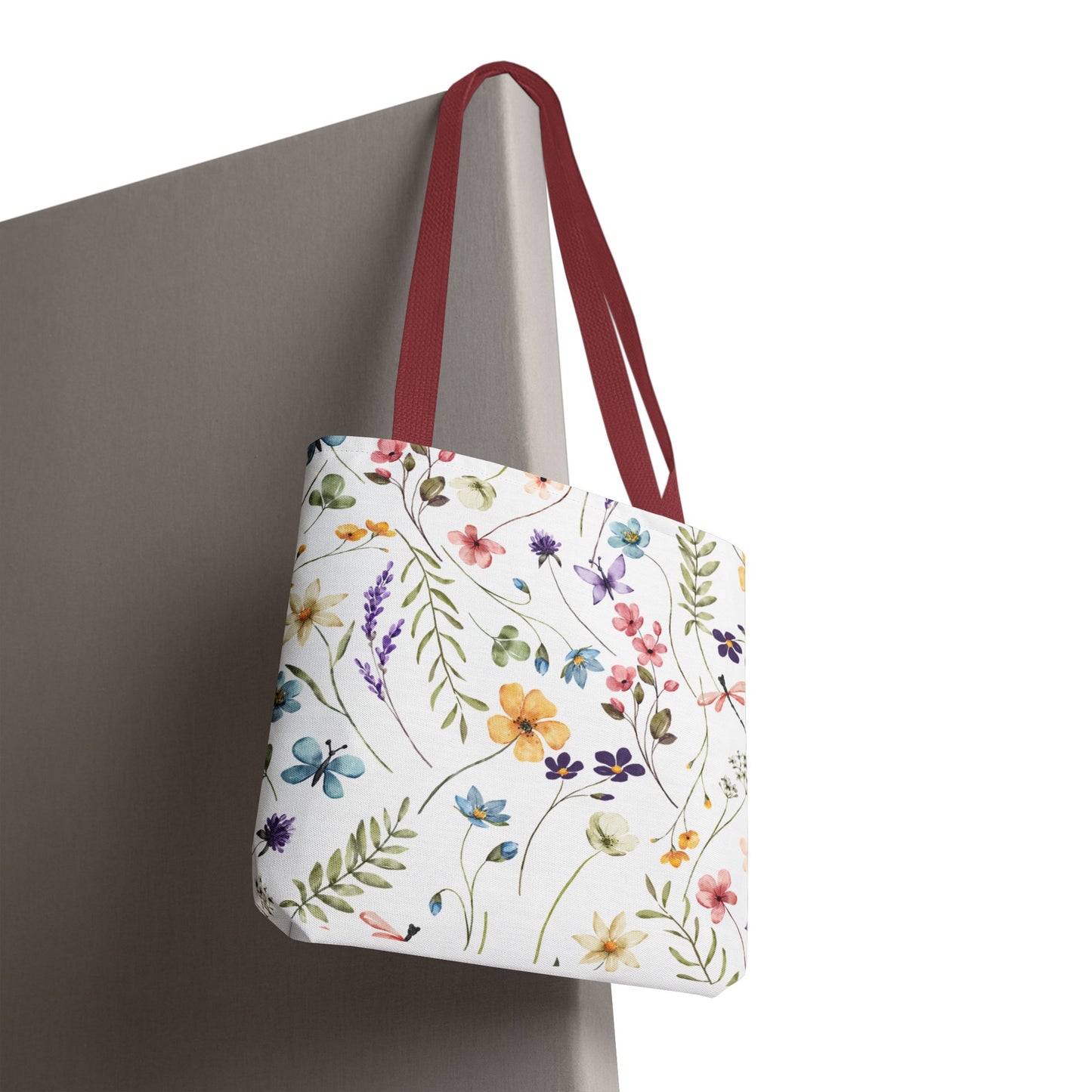 Floral Tote Bag - Stylish, Versatile, Reusable Shopping Bag, Eco-Friendly Gift, Perfect for Spring & Summer