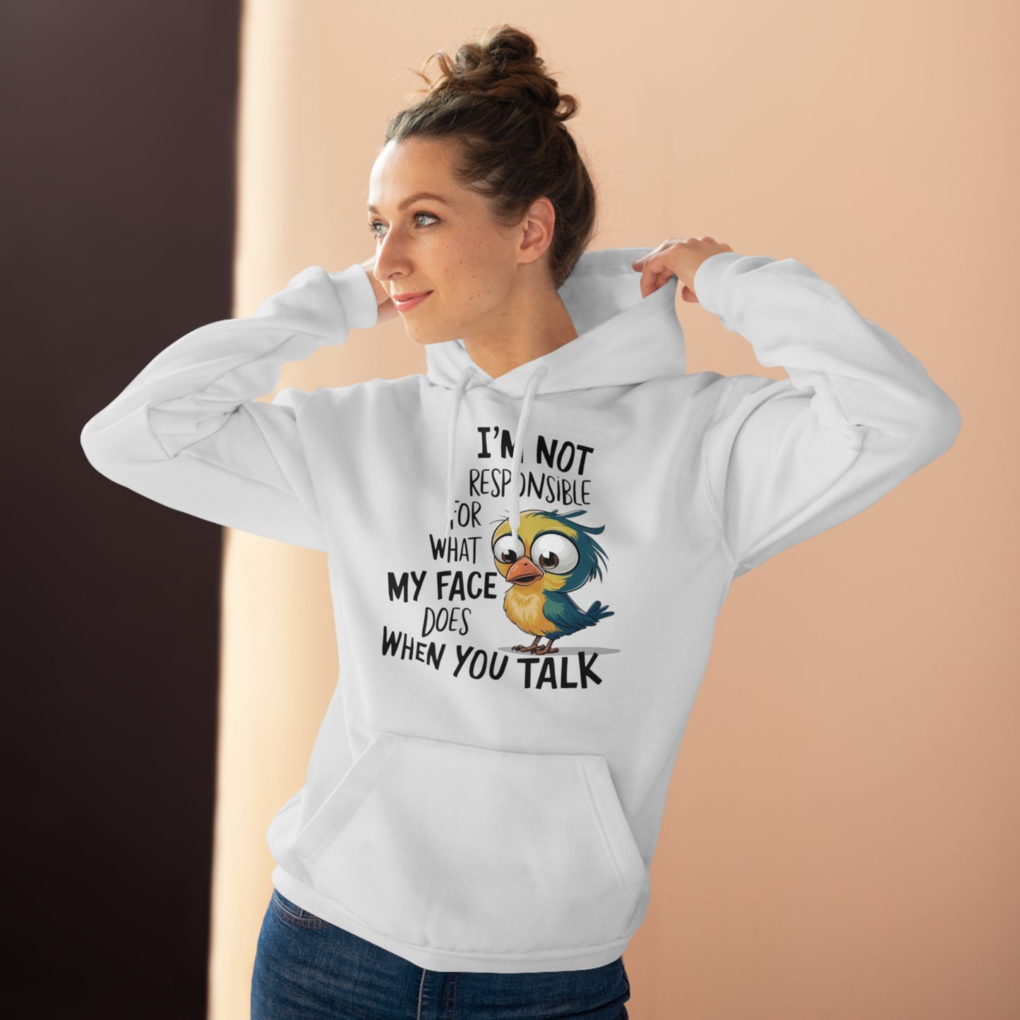 Funny Quirky Hoodie with Humor Quote, Unisex Pullover Sweatshirt, Great for Comfy Casual Wear, Gift for Friends, Funny Gifts