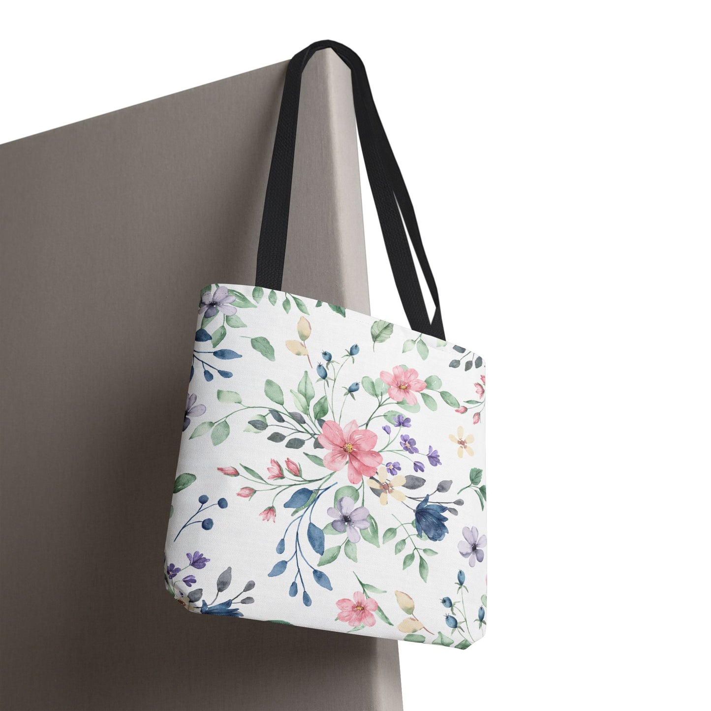 Floral Tote Bag | Stylish Carry-All for Everyday Use, Eco-Friendly Shopping, Beach Days, Spring Picnics, Gift for Moms