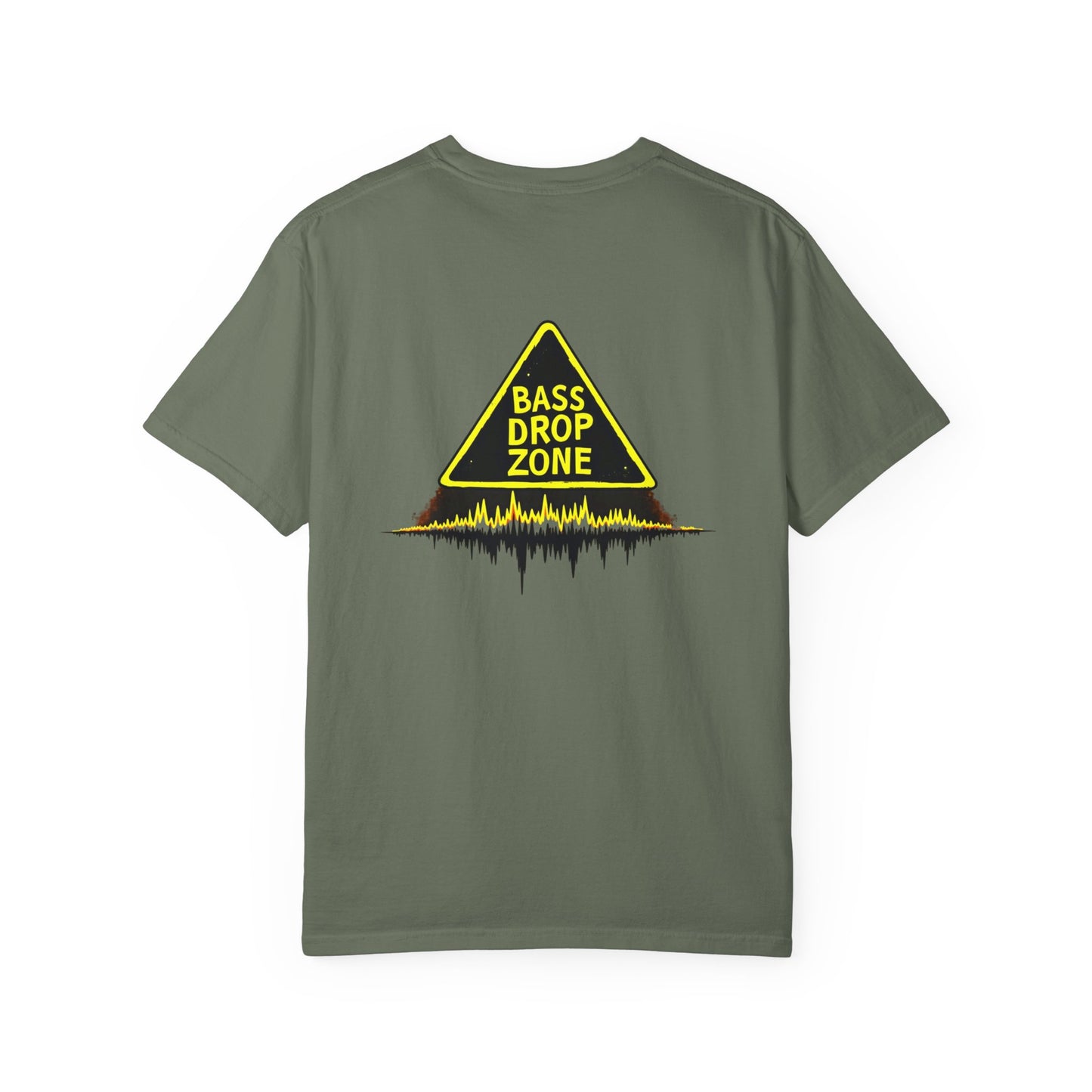 Bass Drop Zone Unisex T-Shirt, Music Lover Gift, Festival Apparel, Party Outfit, DJ Merchandise, Unique Graphic Tee