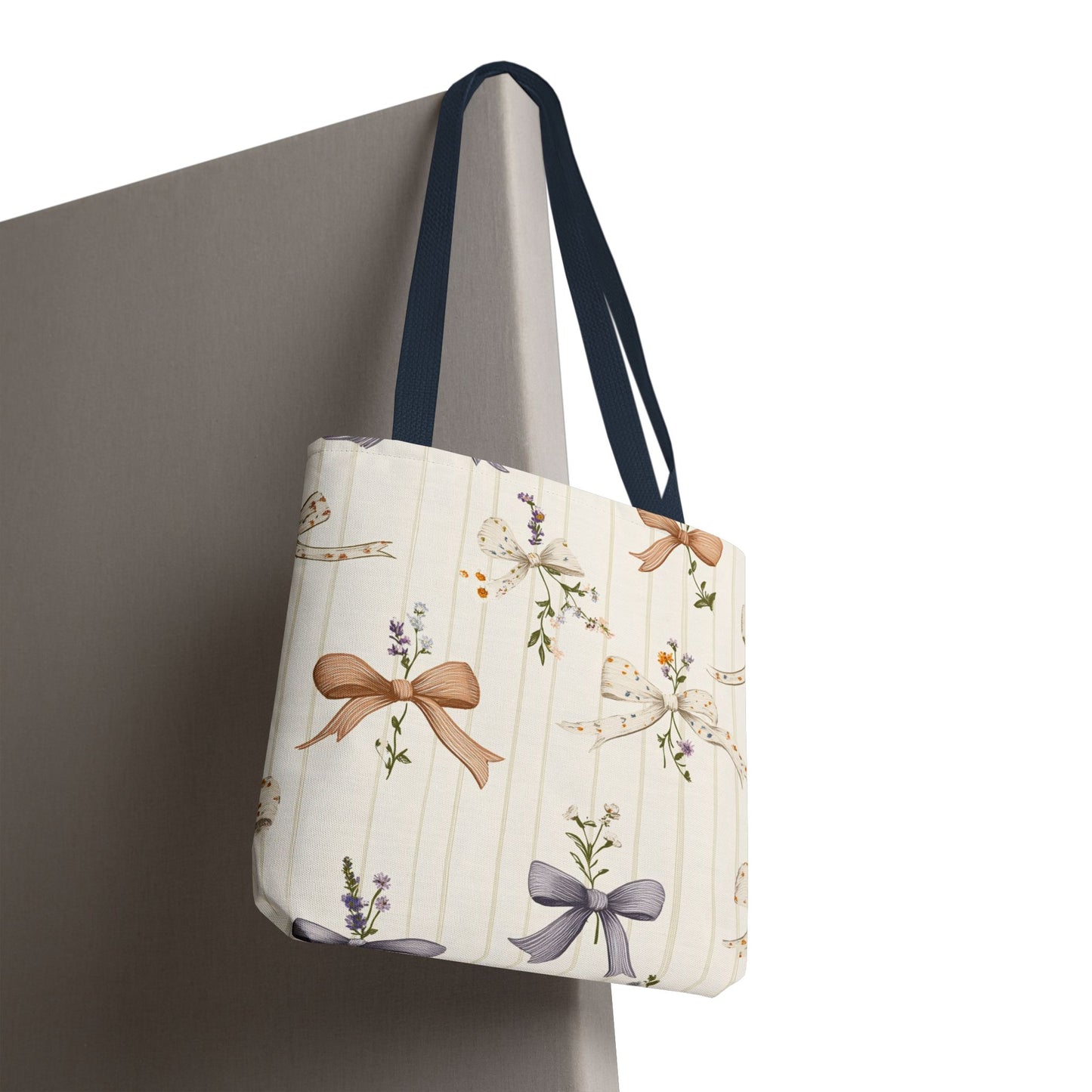 Charming Floral Tote Bag, Gift Bag for Her, Spring Tote, Shopping Bag, Everyday Carryall, Eco-Friendly Bag