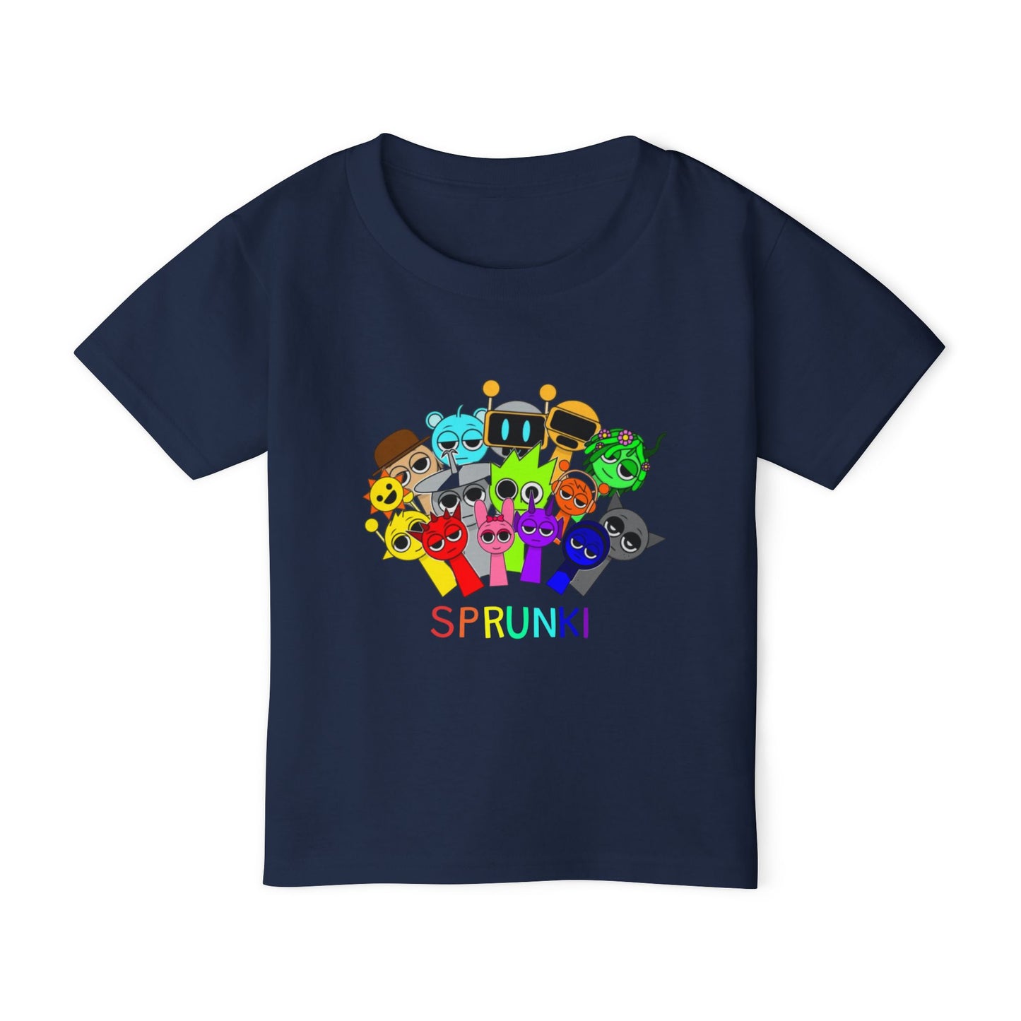 Colorful Toddler T-Shirt with Fun Characters | Kids Gift, Birthday Shirt, Holiday Apparel, Playful Outfit, Cute Tee