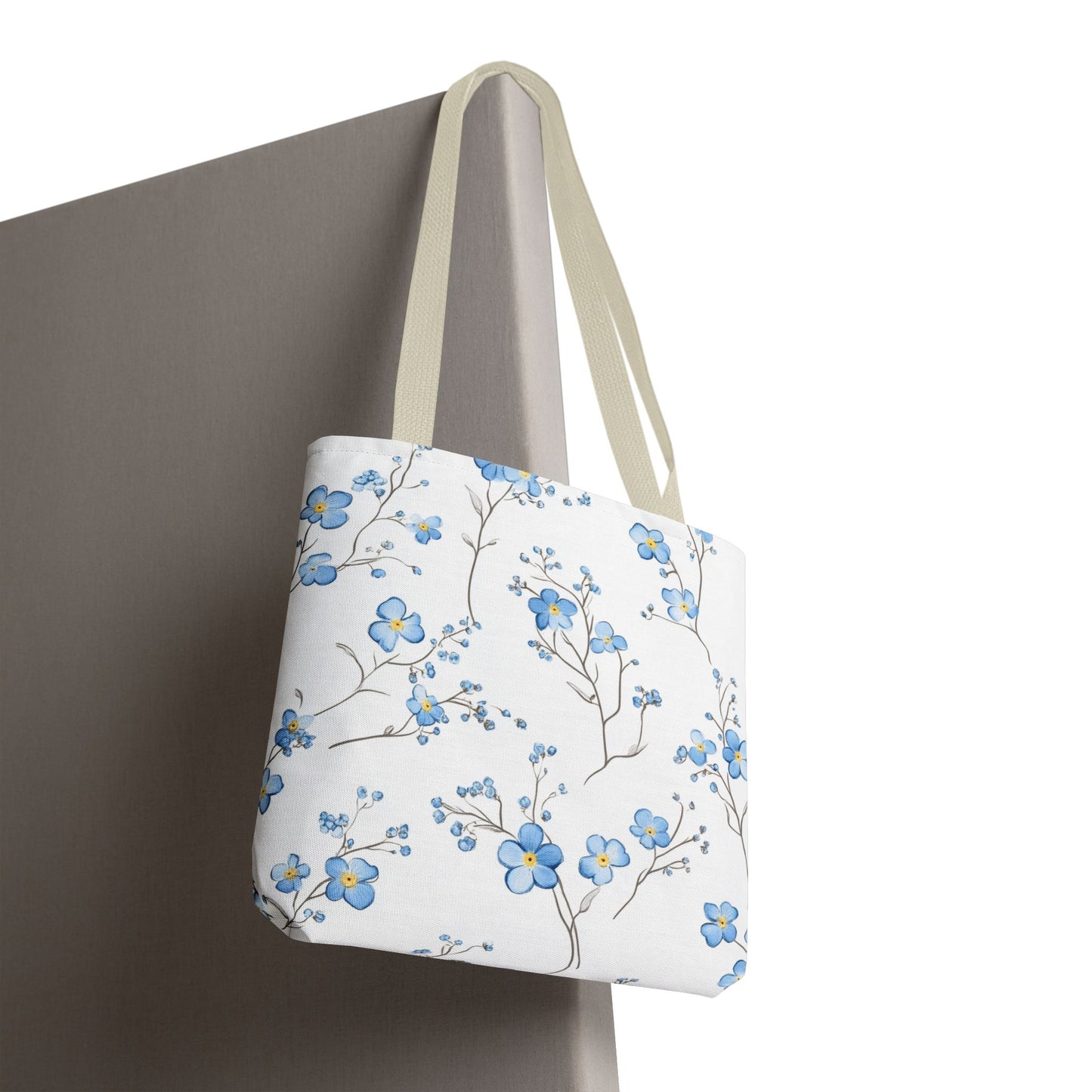 Floral Tote Bag, Stylish Shopping Bag, Eco-Friendly Tote, Spring Floral Design, Perfect for Everyday Use