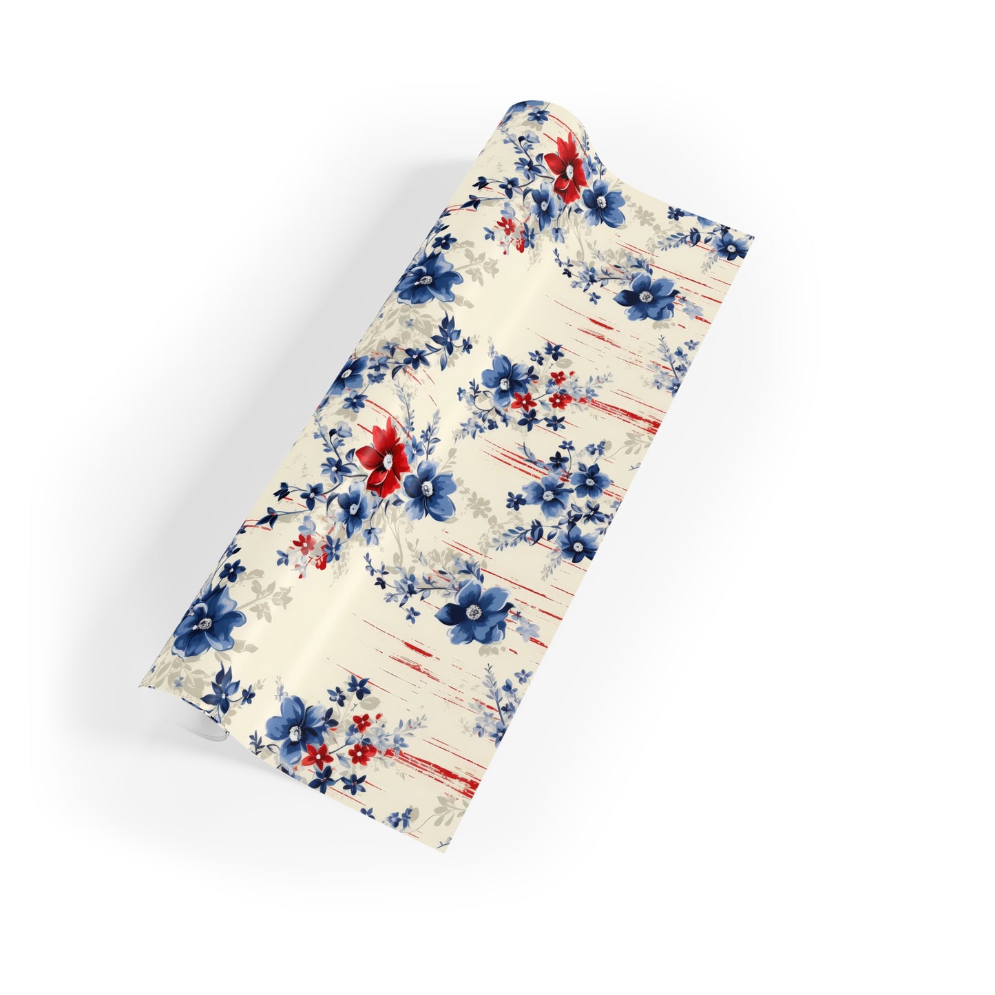 Floral Gift Wrapping Paper Roll, Stylish Wrapping for Birthdays, Weddings, Holidays, Crafting, Gift Presentation