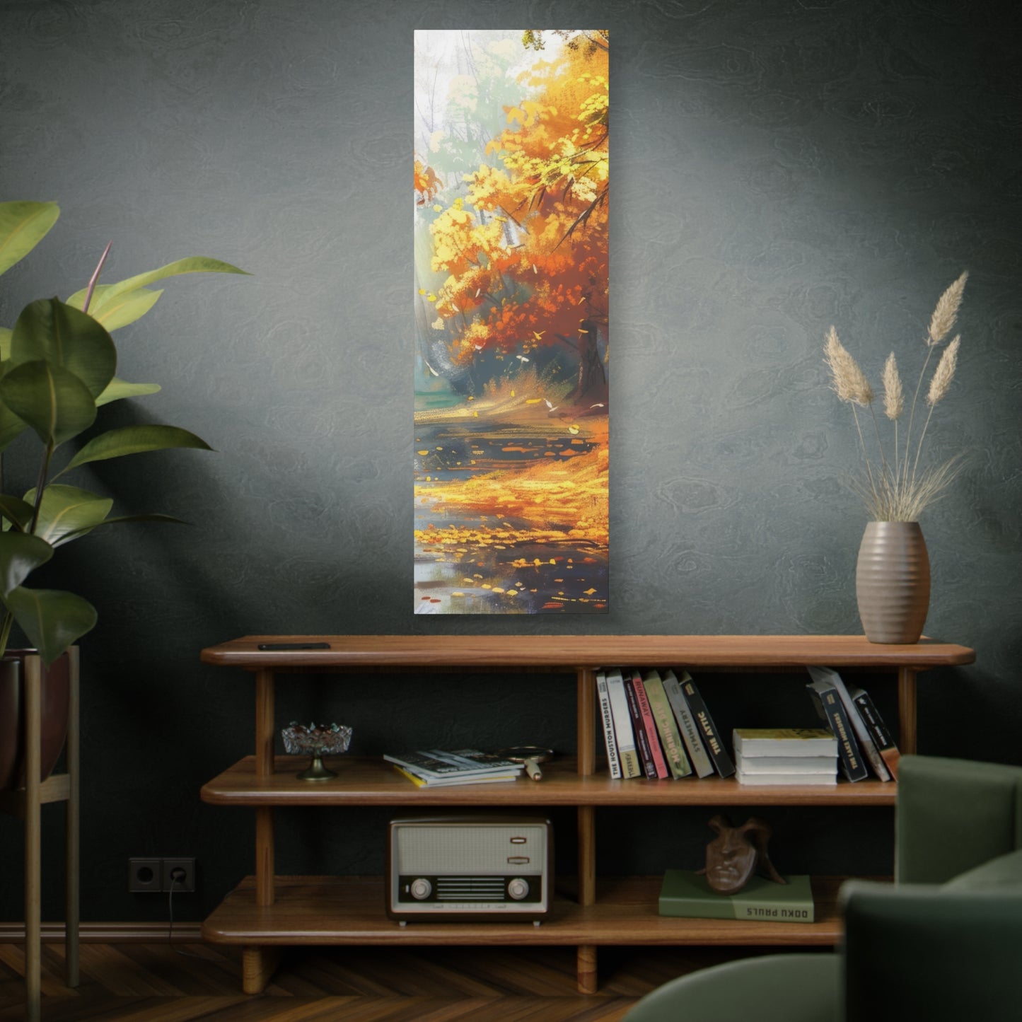 Autumn Serenity Canvas Print, Fall Decor, Home Wall Art, Nature Artwork, Gift for Nature Lovers, Cozy Decorating