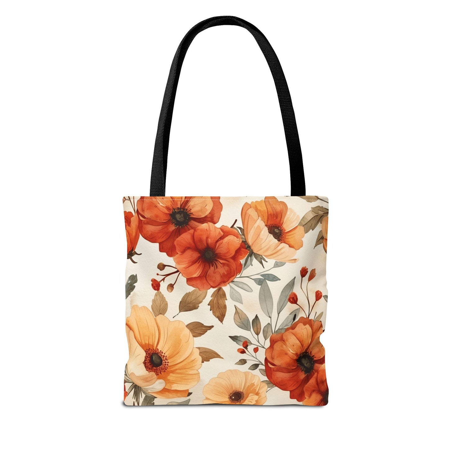 Floral Tote Bag - Boho Chic Reusable Shopping Bag, Gift for Her, Summer Beach Bag, Eco-Friendly Carryall, Everyday Handbag