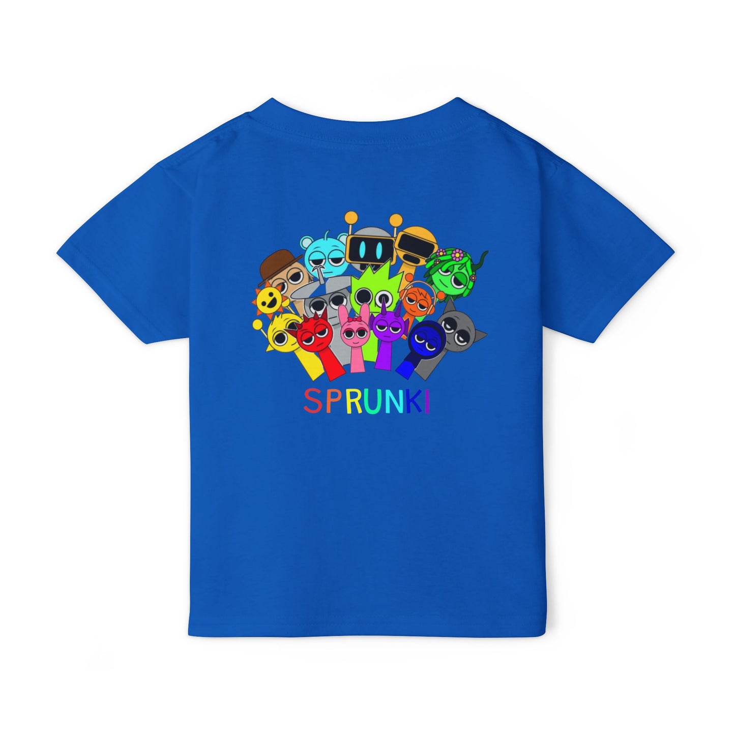 Colorful Toddler T-Shirt with Fun Characters | Kids Gift, Birthday Shirt, Holiday Apparel, Playful Outfit, Cute Tee