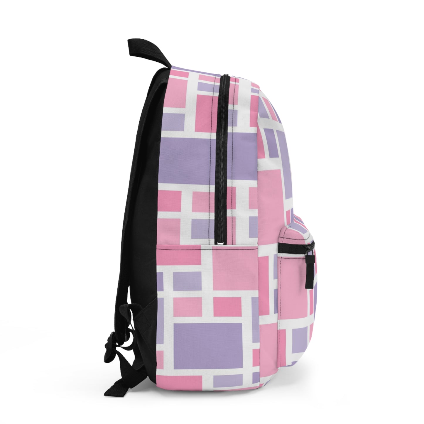 Stylish Geometric Backpack, Trendy School Bag, Everyday Tote, Gift for Students, Travel Companion, Casual Chic Accessory