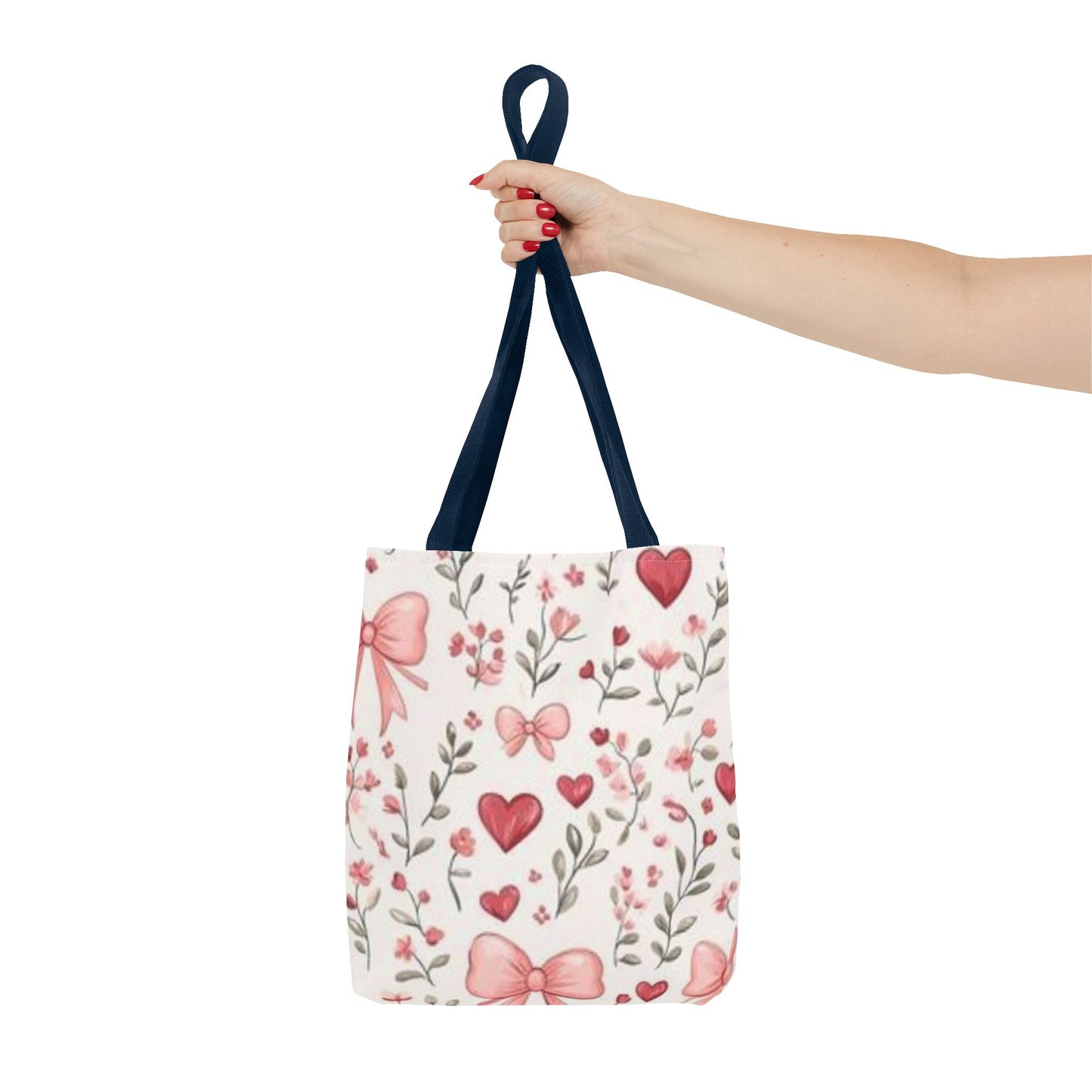 Romantic Floral Tote Bag, Perfect for Mother’s Day, Valentine's Day, Bridesmaid Gift, Everyday Use, Cute Shopping Bag