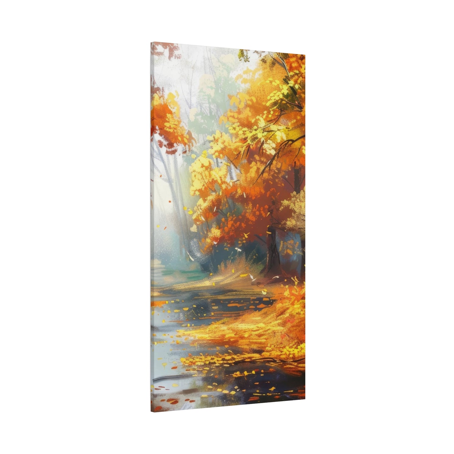 Autumn Serenity Canvas Print, Fall Decor, Home Wall Art, Nature Artwork, Gift for Nature Lovers, Cozy Decorating