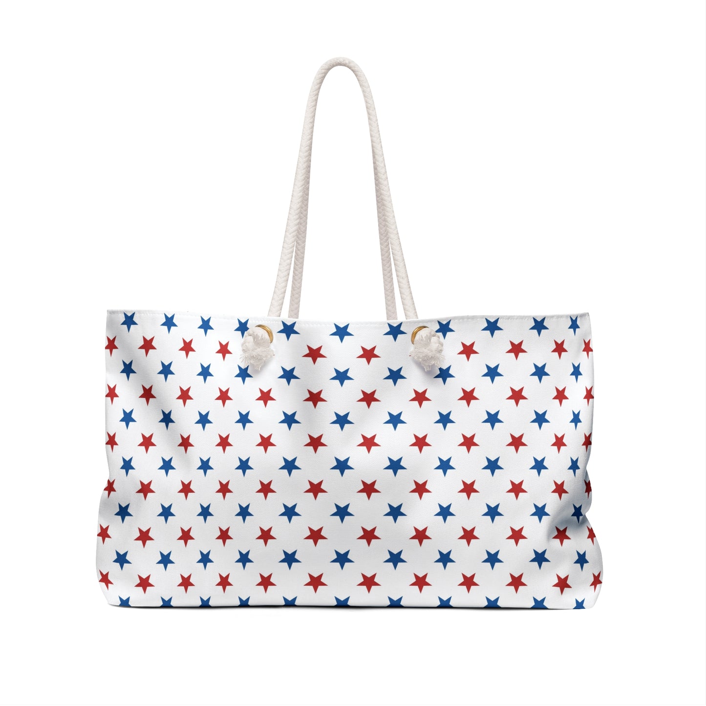 Patriotic Star Weekender Bag - Perfect for Travel, Beach Days, Gifts, Family Gatherings, Festivals