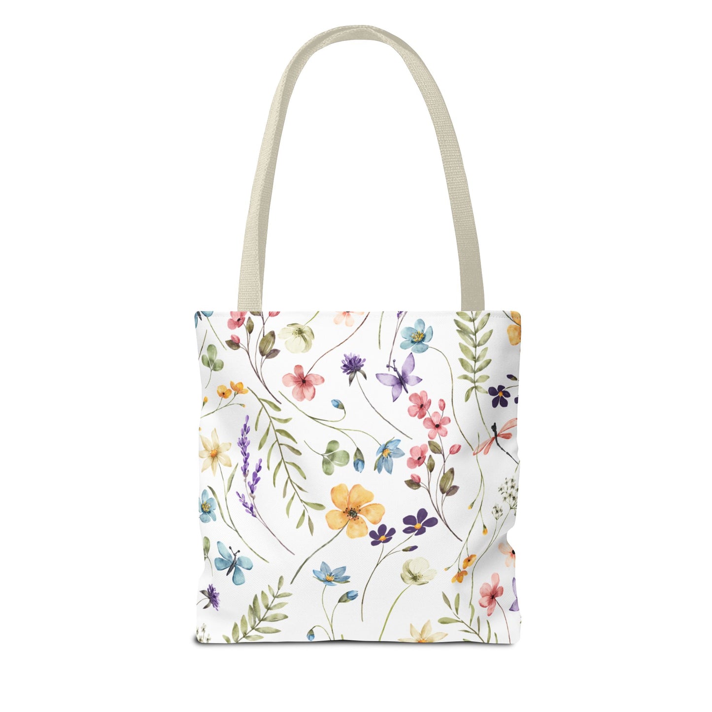 Floral Tote Bag - Stylish, Versatile, Reusable Shopping Bag, Eco-Friendly Gift, Perfect for Spring & Summer
