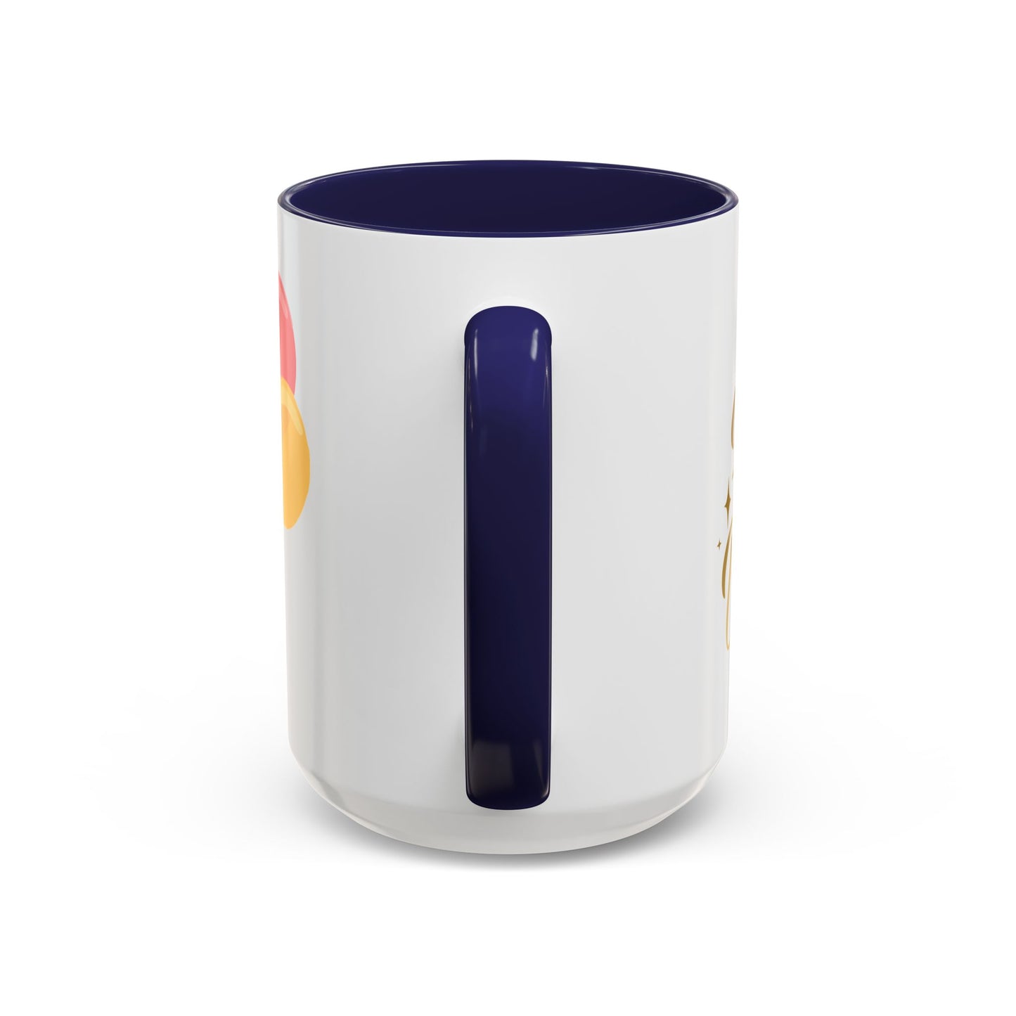 Happy Birthday Accent Coffee Mug - Cute Dinosaur with Balloons - Fun Celebration Drinkware