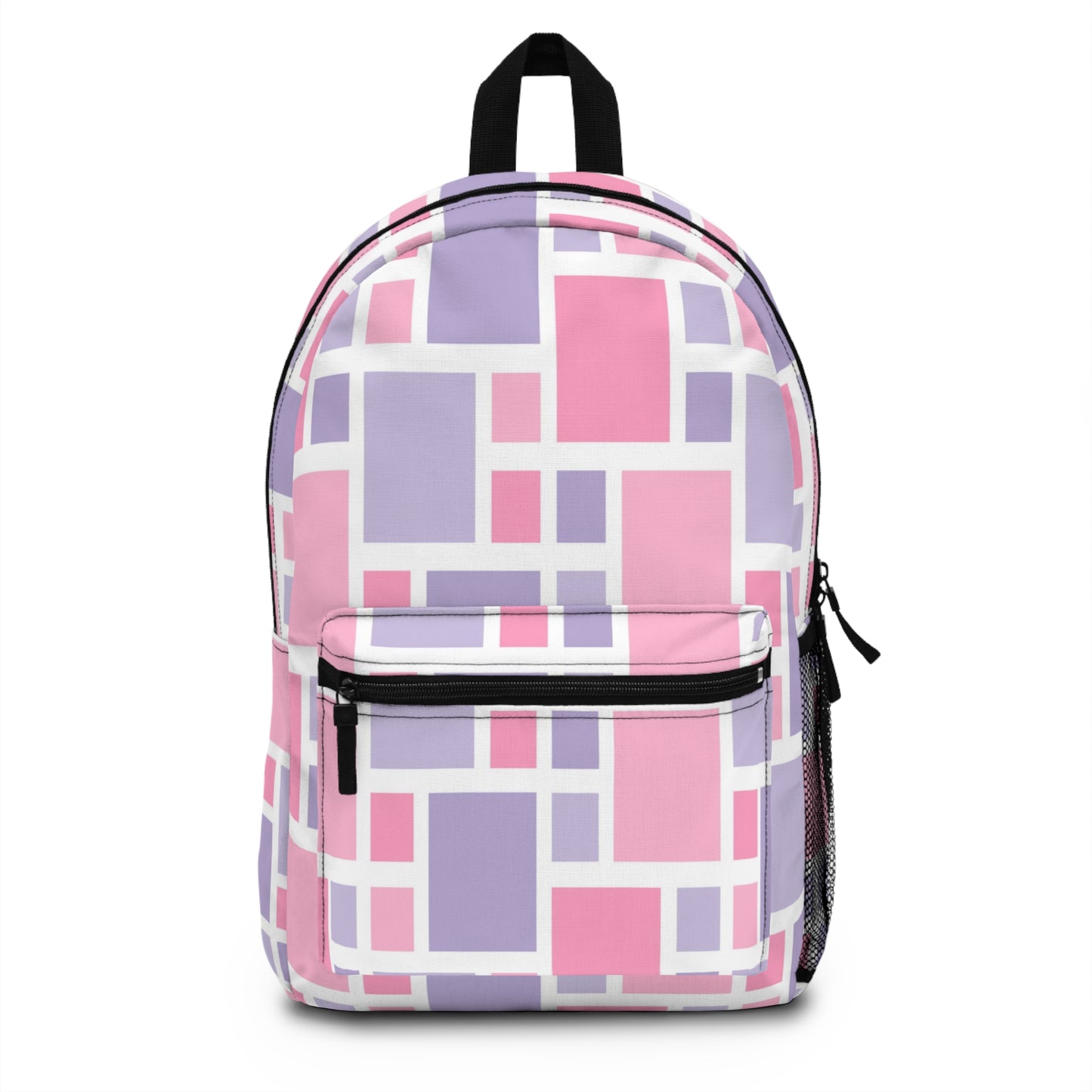 Stylish Geometric Backpack, Trendy School Bag, Everyday Tote, Gift for Students, Travel Companion, Casual Chic Accessory