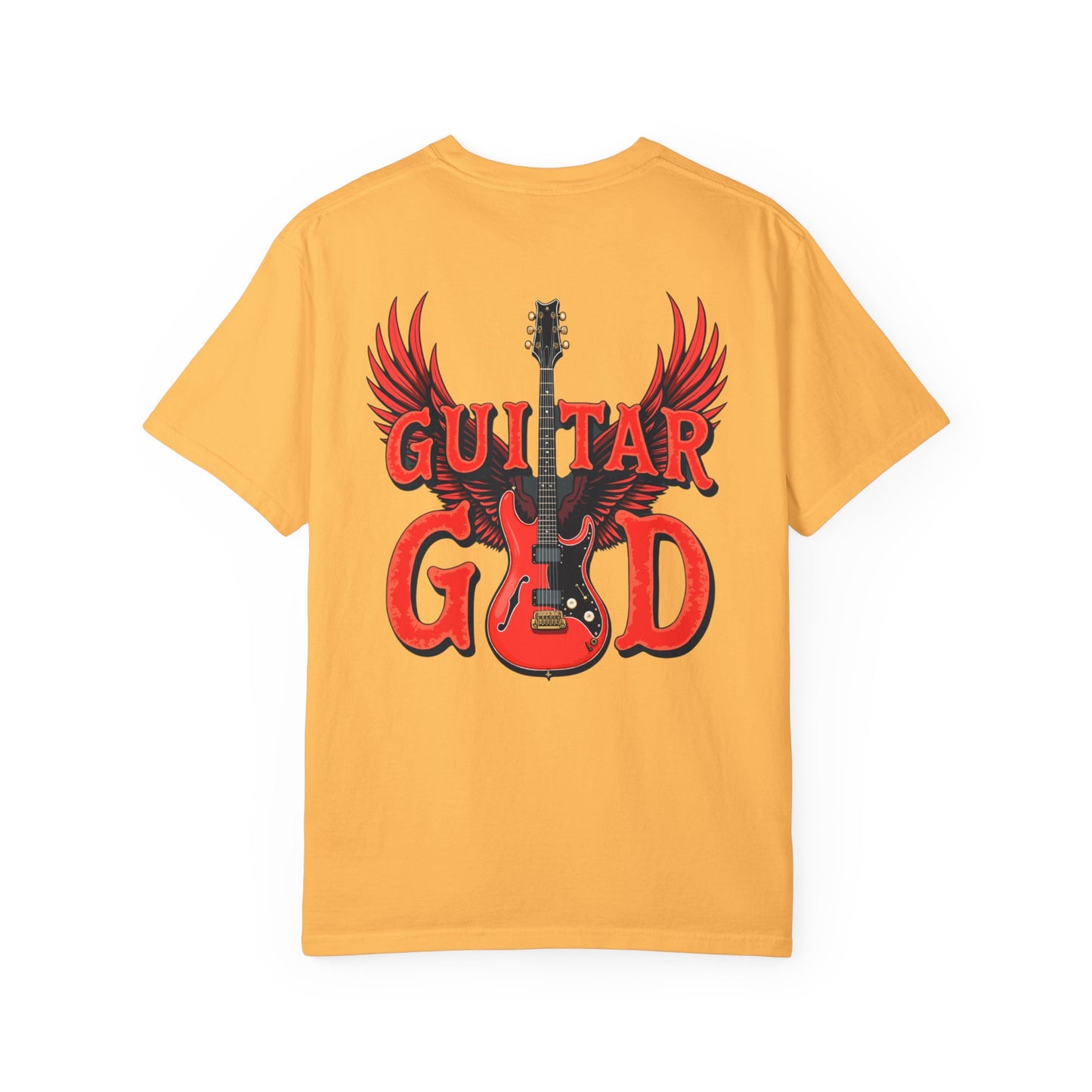 Guitar God T-Shirt, Music Lover Gift, Unisex Graphic Tee, Rock & Roll Apparel, Concert Outfit, Gift for Musicians