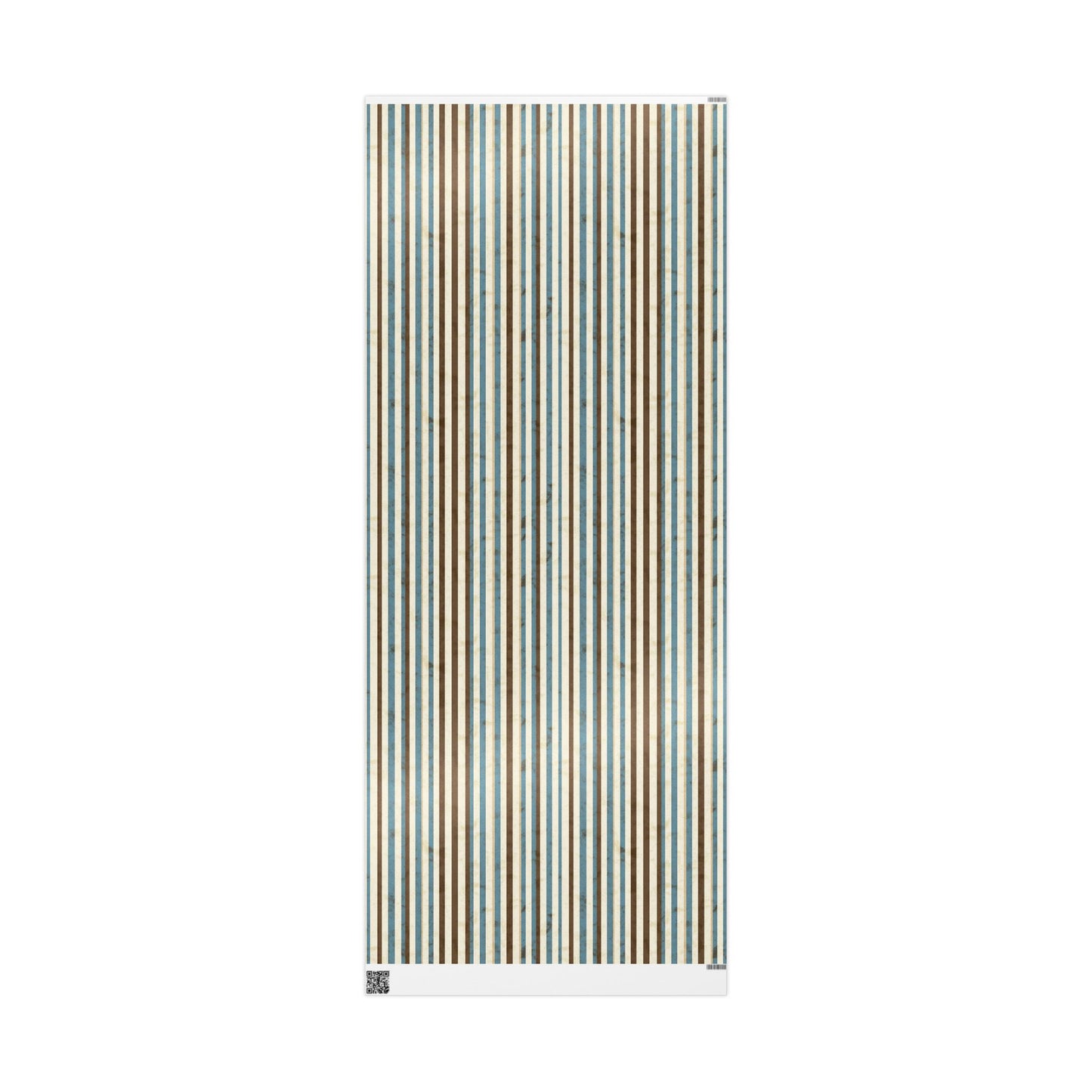 Elegant Striped Wrapping Paper, Gift Wrap for Birthdays, Holidays, Special Occasions, Eco-Friendly Gift Packaging