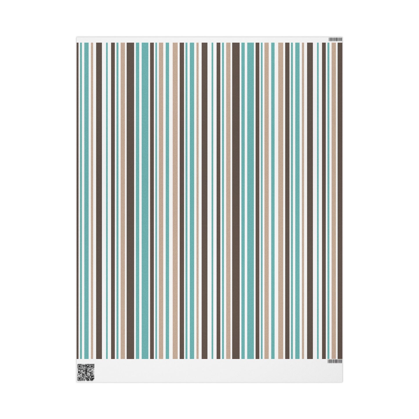 Chic Striped Wrapping Paper, Stylish Gift Wrap for Holidays, Birthday, Baby Showers, Eco-Friendly Gift Wrapping, Decorative Packaging Paper
