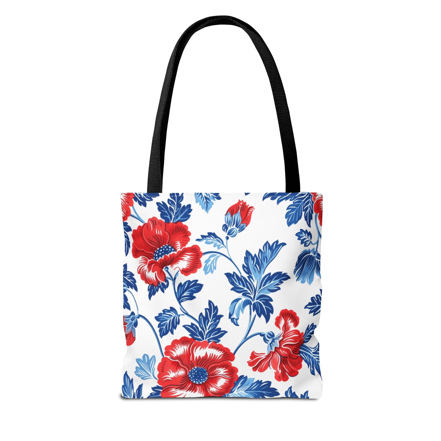 Floral Print Tote Bag for Everyday Use, Stylish Shopper, Reusable Grocery Bag, Gift for Her, Beach or Travel Accessory