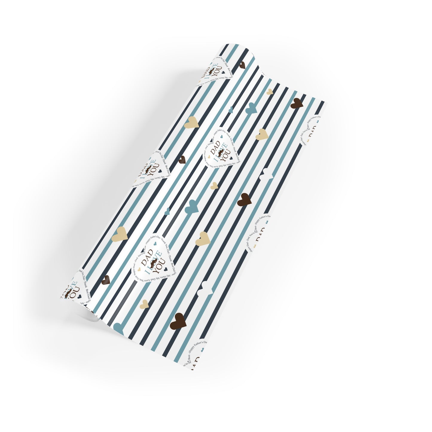 Heartfelt Gift Wrapping Paper Roll, Perfect for Celebrations, Birthdays, Holidays, Valentine’s Day, Eco-Friendly Wrap