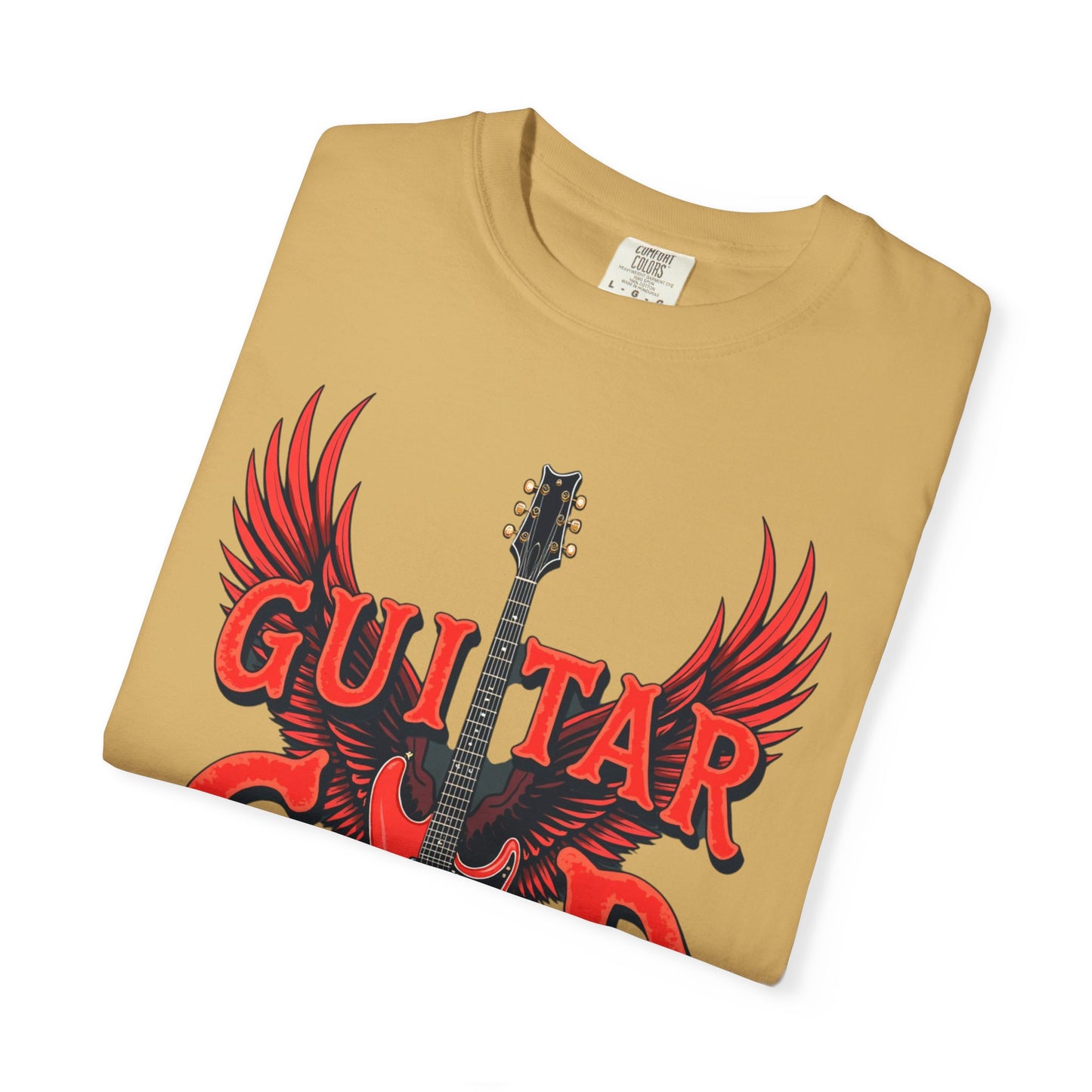 Guitar God T-Shirt, Music Lover Gift, Unisex Graphic Tee, Rock & Roll Apparel, Concert Outfit, Gift for Musicians