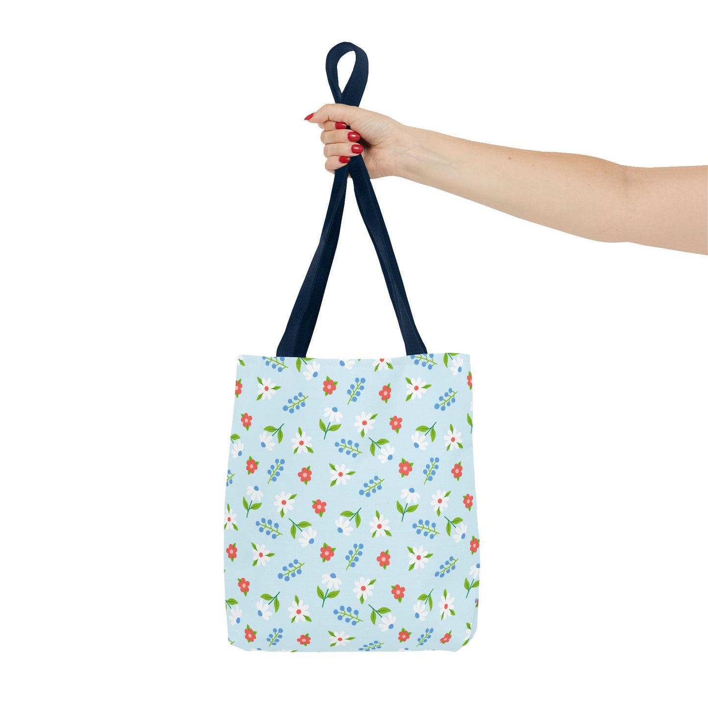 Floral Tote Bag, Spring Style, Eco-Friendly Shopping Bag, Gift for Her, Reusable Grocery Tote, Bright Floral Design