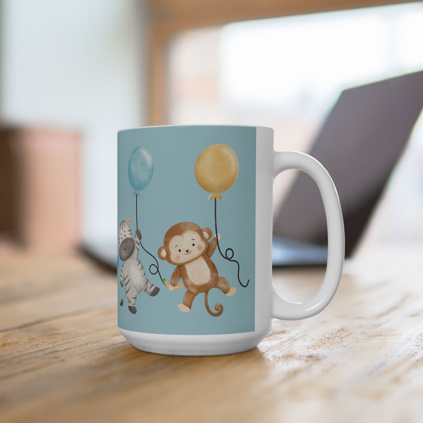 Birthday Animal-Themed Ceramic Mug - 11oz & 15oz