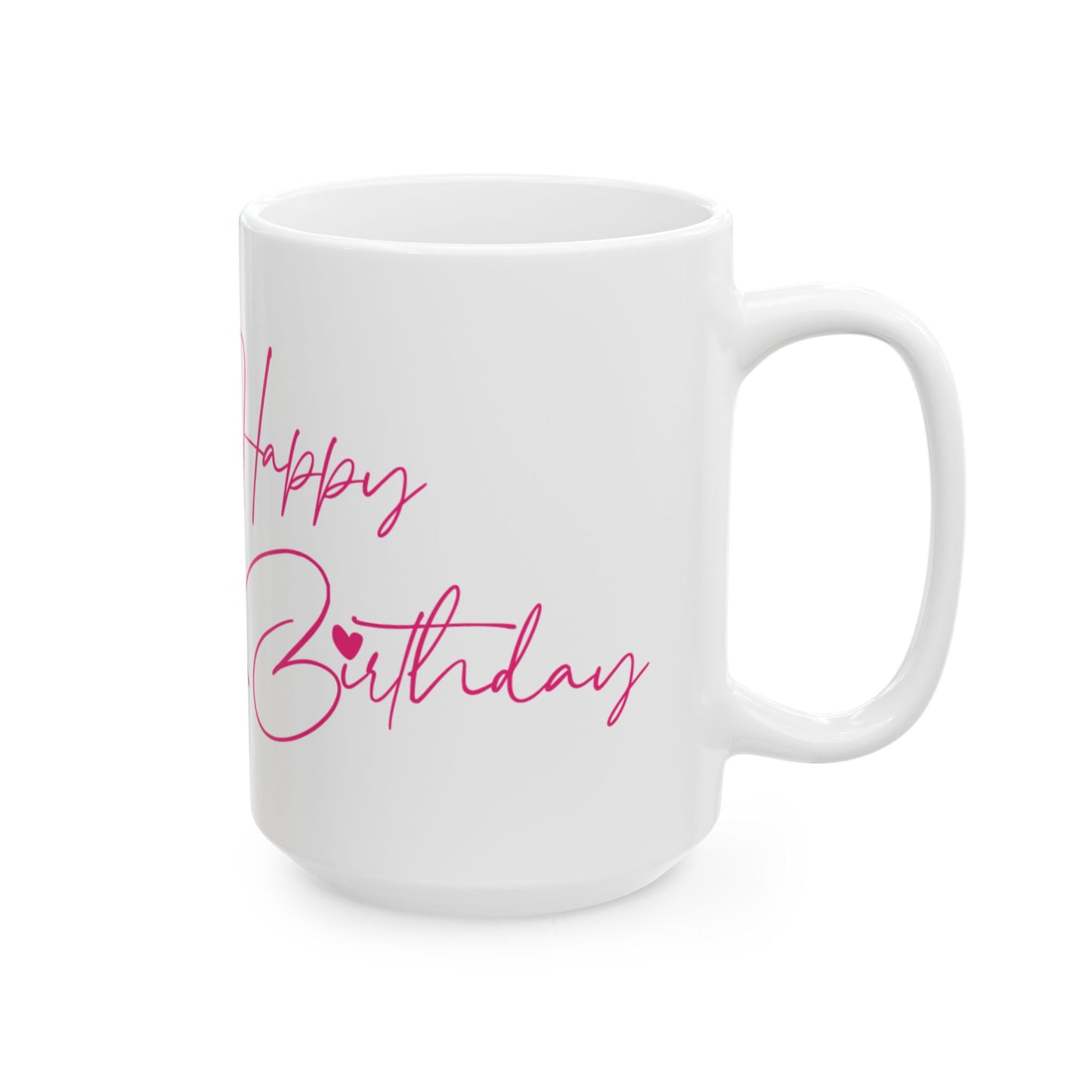 Happy Birthday Dinosaur Ceramic Mug - Fun & Colorful Gift for Kids