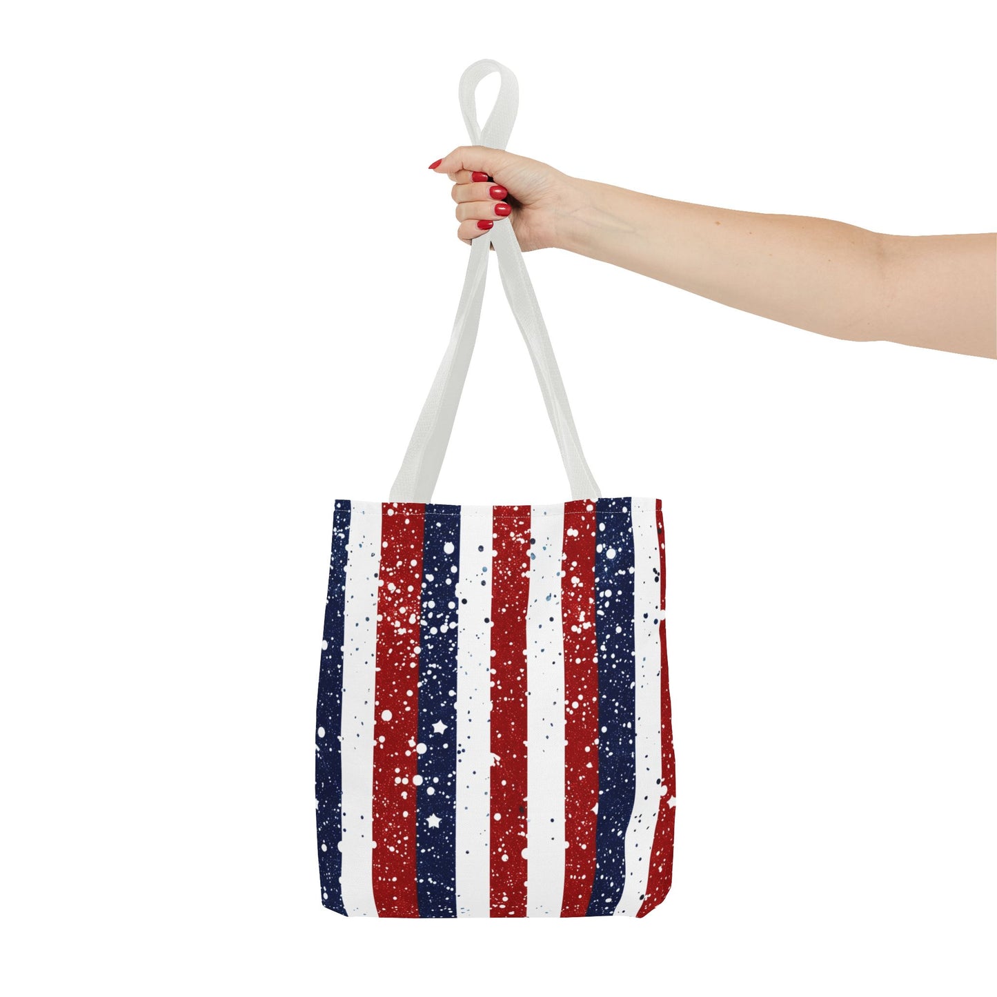 Patriotic Tote Bag, USA Flag Tote, Fourth of July Bags, Beach Bag, Independence Day Shopper, American Pride Accessory