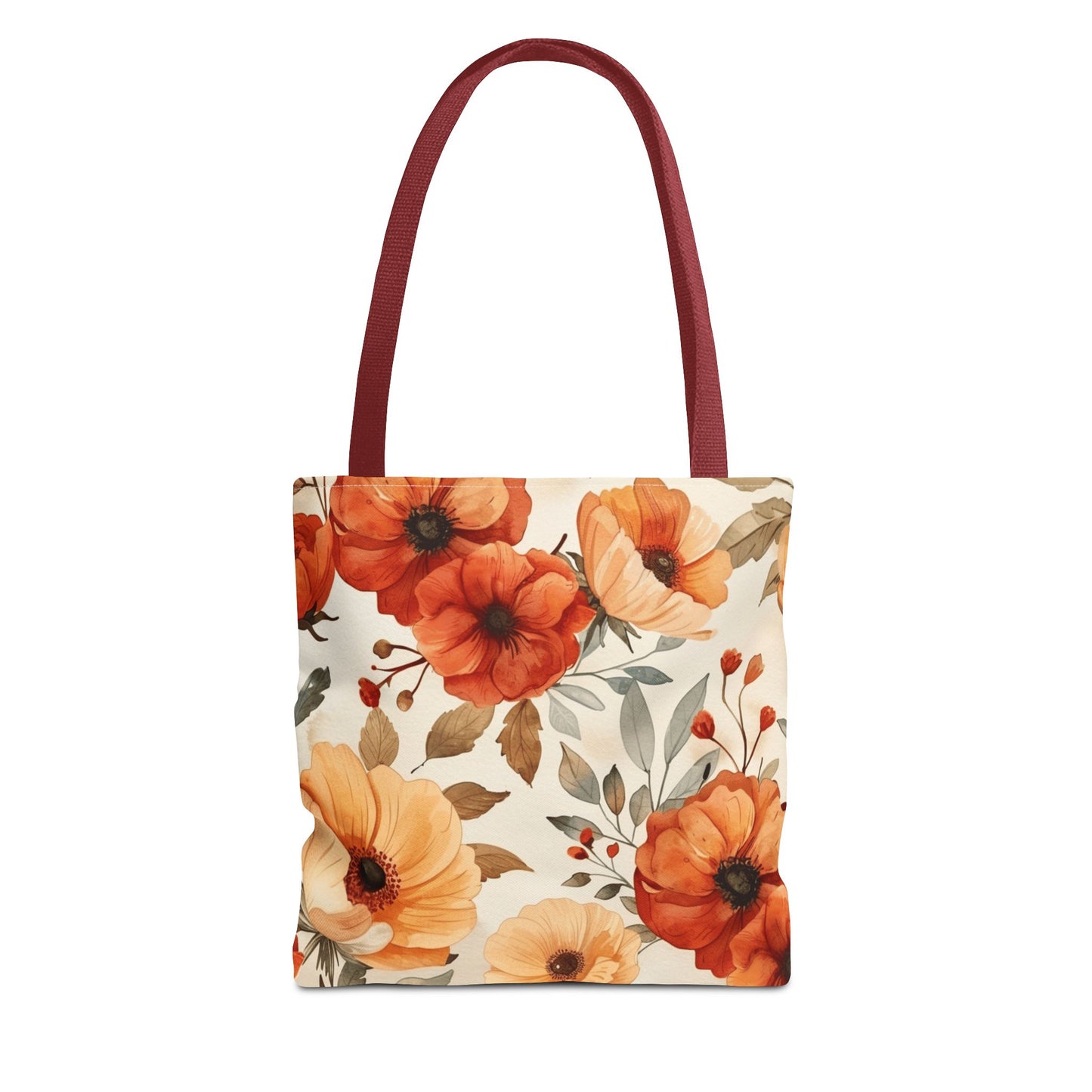 Floral Tote Bag - Boho Chic Reusable Shopping Bag, Gift for Her, Summer Beach Bag, Eco-Friendly Carryall, Everyday Handbag