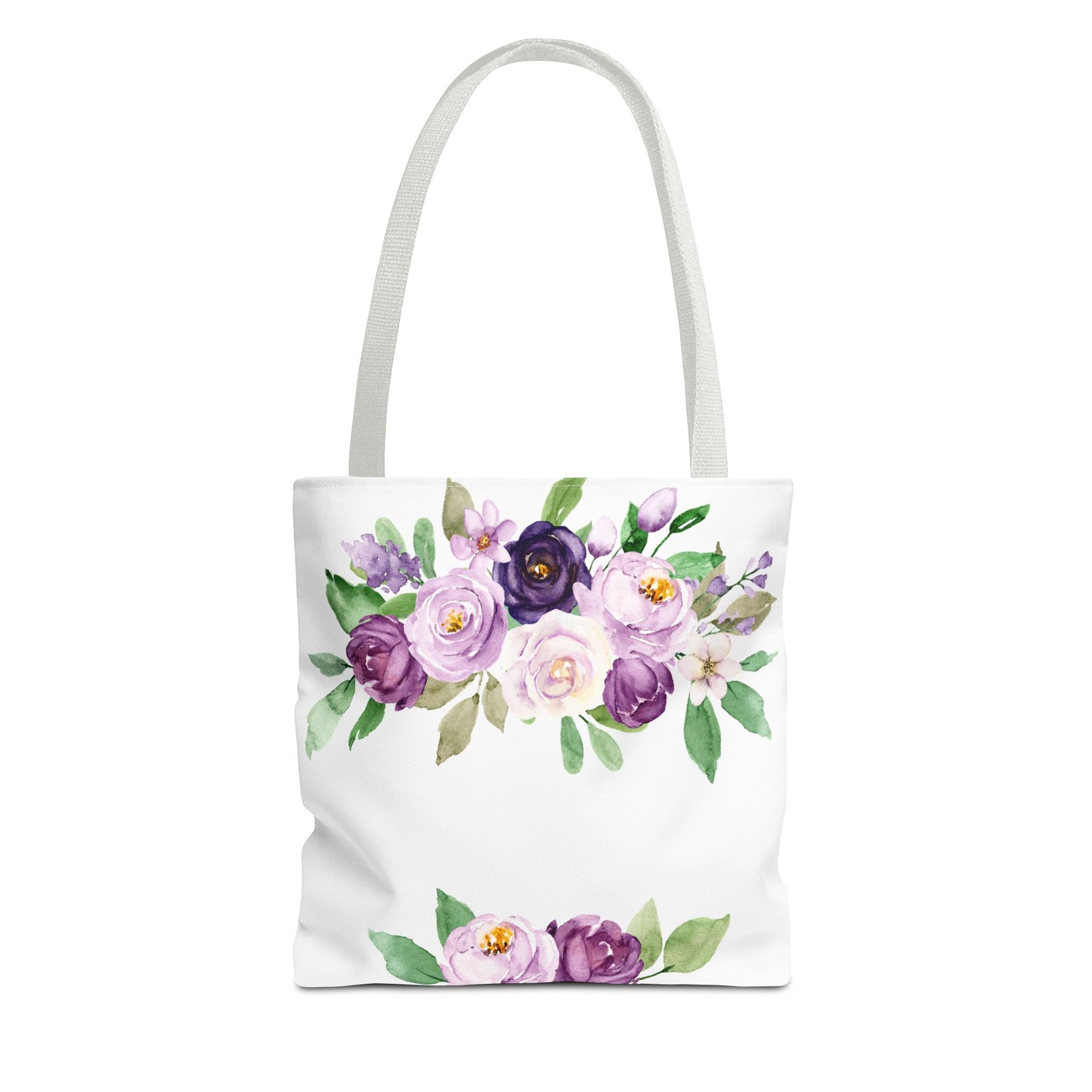 Floral Tote Bag, Stylish Market Bag, Spring Gift, Eco-Friendly Shopping Bag, Flower Print, Birthday Present, Lightweight Carryall