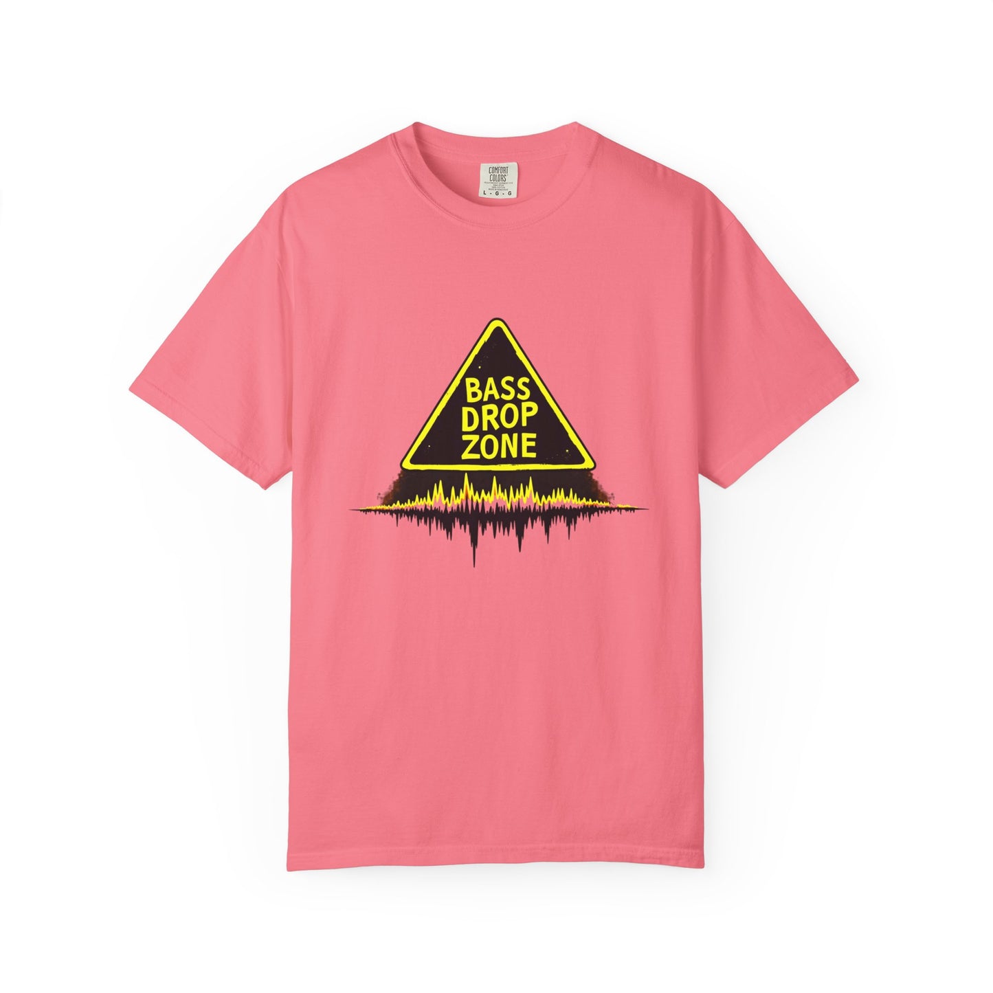 Bass Drop Zone Unisex T-Shirt, Music Lover Gift, Festival Apparel, Party Outfit, DJ Merchandise, Unique Graphic Tee