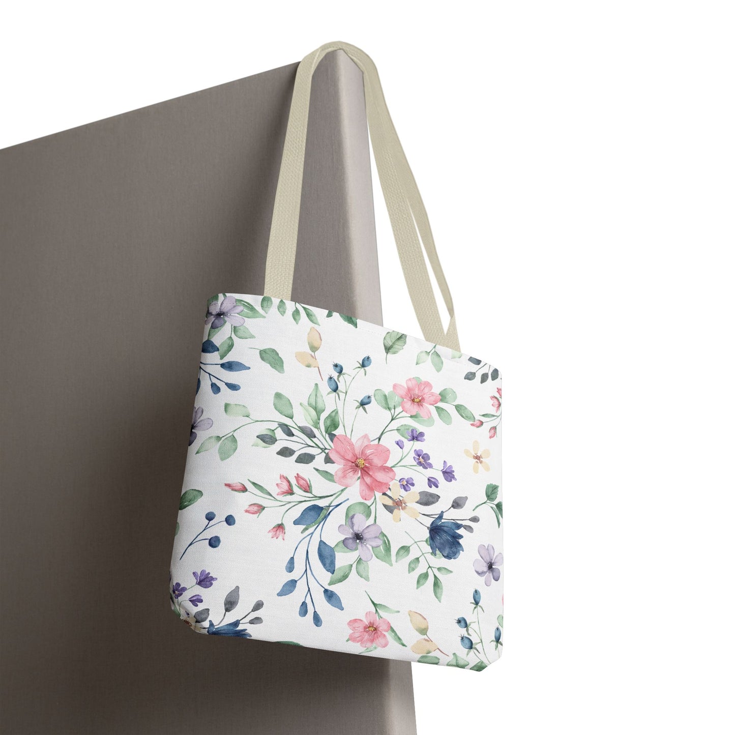 Floral Tote Bag | Stylish Carry-All for Everyday Use, Eco-Friendly Shopping, Beach Days, Spring Picnics, Gift for Moms