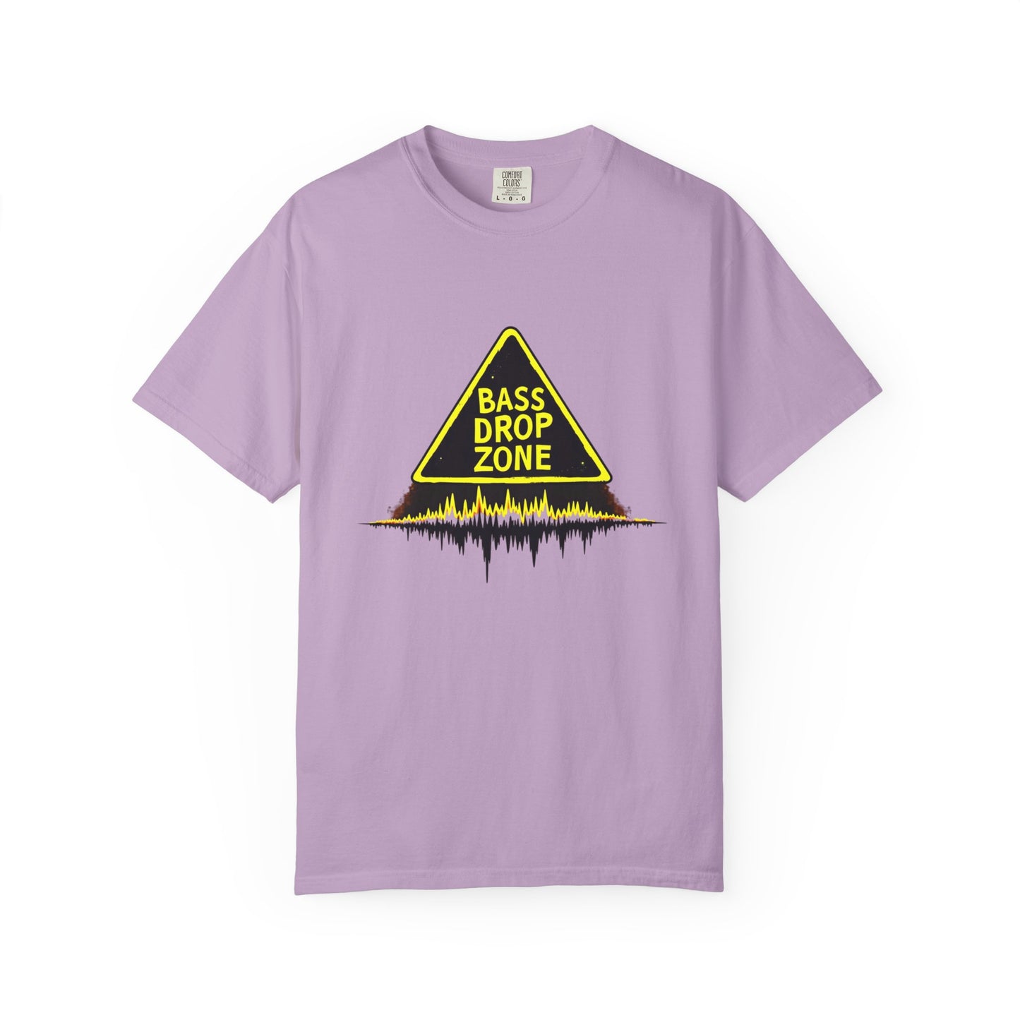 Bass Drop Zone Unisex T-Shirt, Music Lover Gift, Festival Apparel, Party Outfit, DJ Merchandise, Unique Graphic Tee
