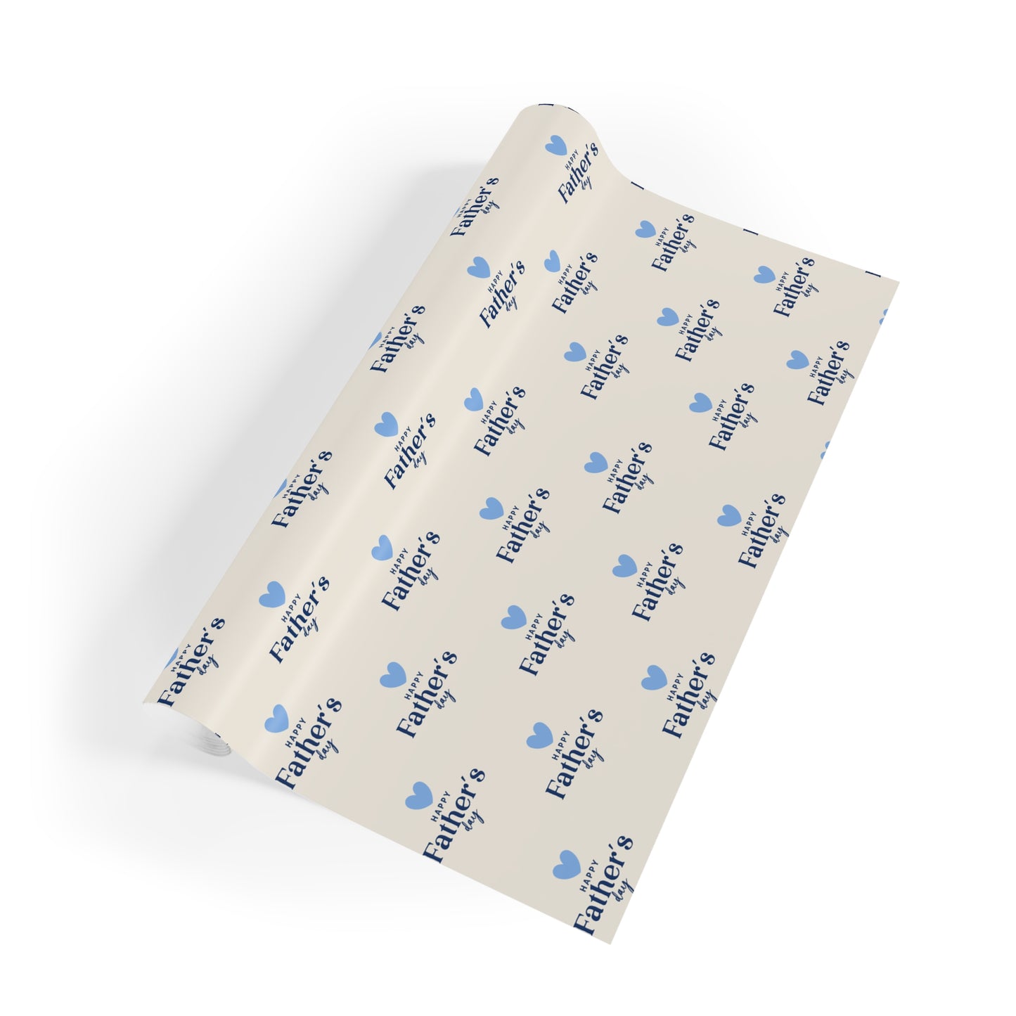 Father's Day Gift Wrapping Paper Roll - Stylish & Heartfelt Design