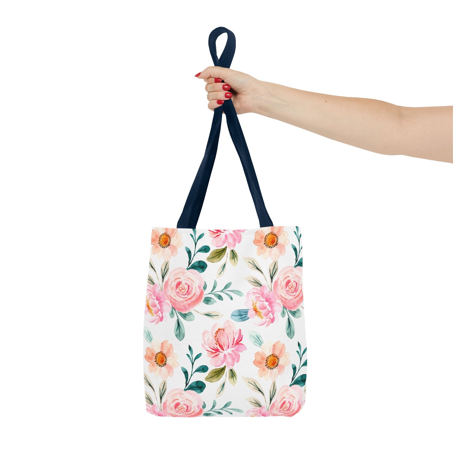 Floral Print Tote Bag, Stylish Shopping, Eco-Friendly Gift, Beach Bag, Floral Tote, Everyday Carryall