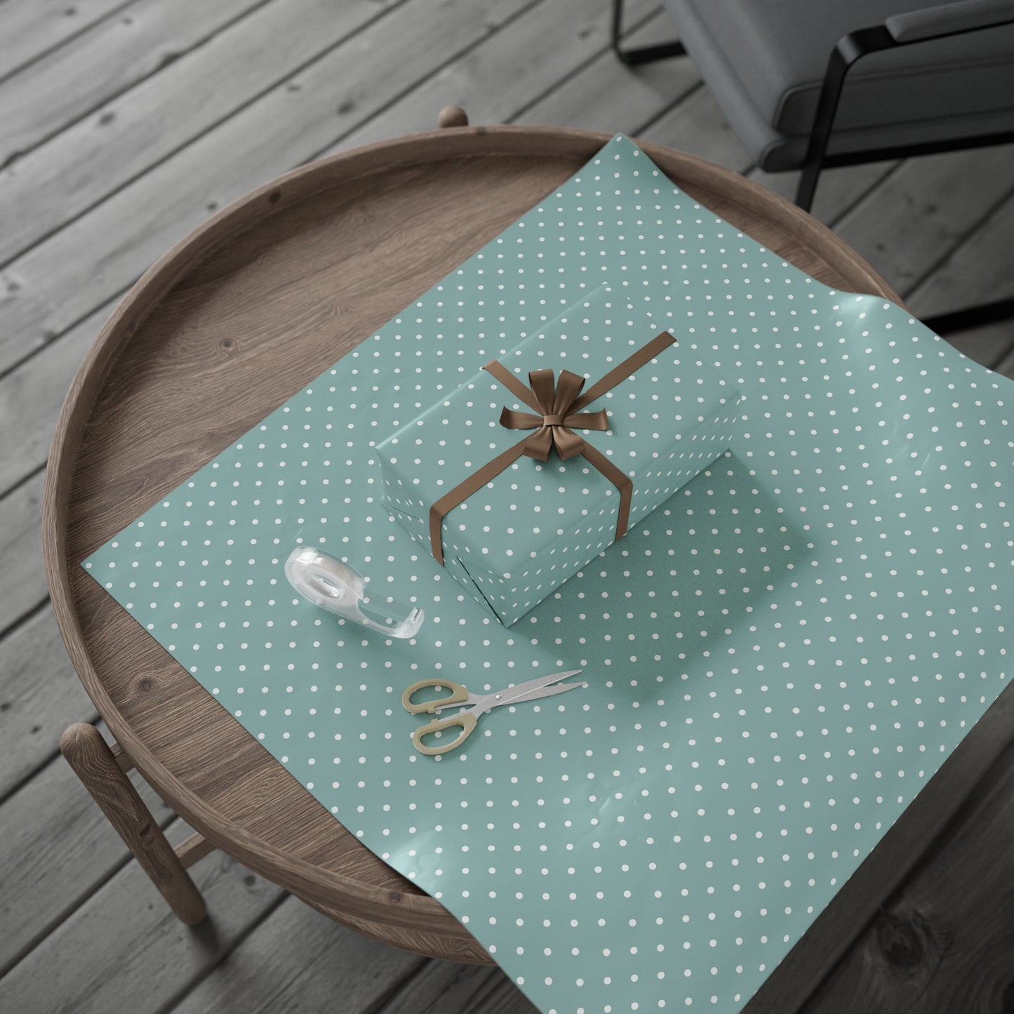 Charming Polka Dot Wrapping Paper for Any Occasion, Gift Wrap, Birthday, Holidays, Celebrations, Eco-Friendly