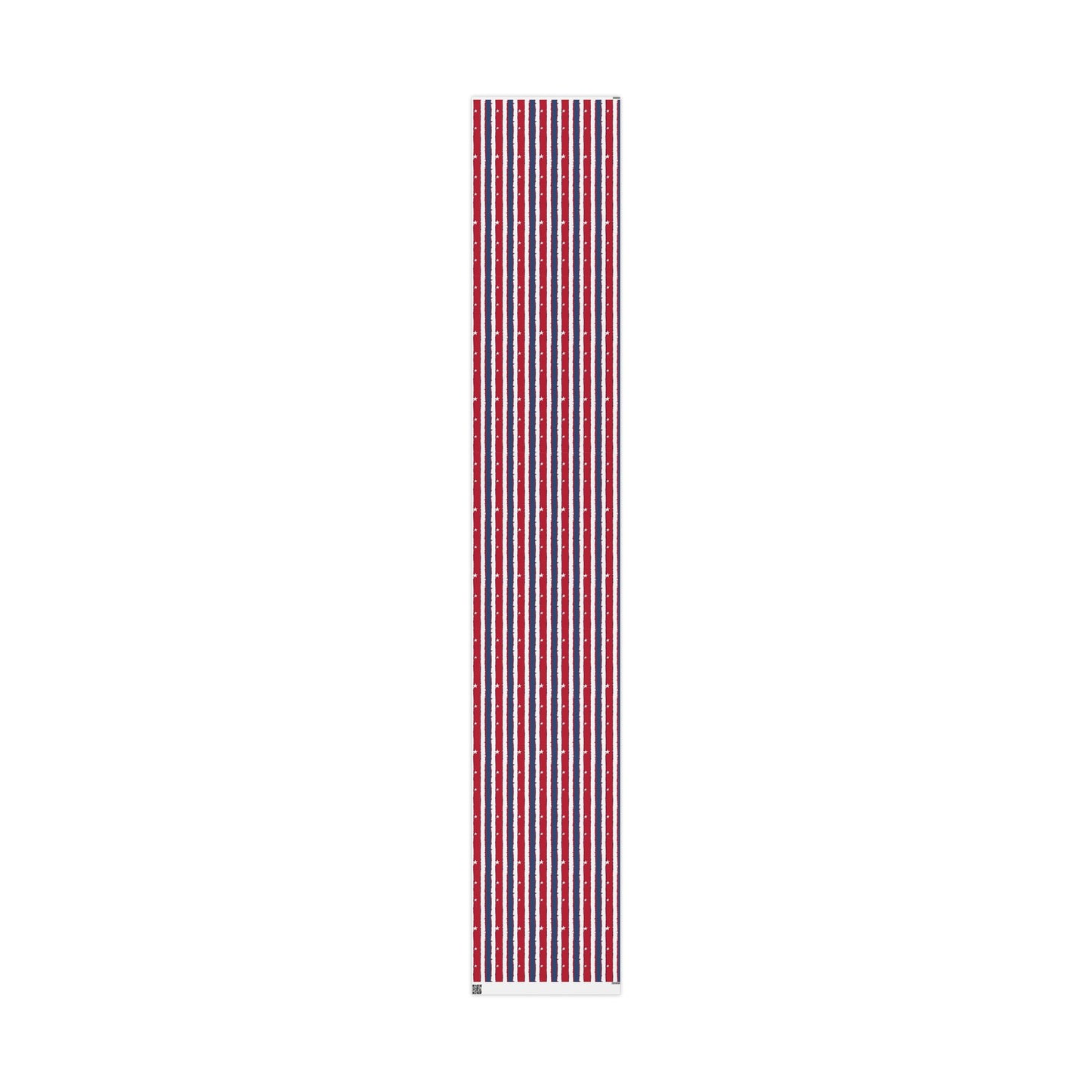 Patriotic Wrapping Paper | Red White Blue Gift Wrap for Independence Day, Memorial Day, Birthday, Holiday Events
