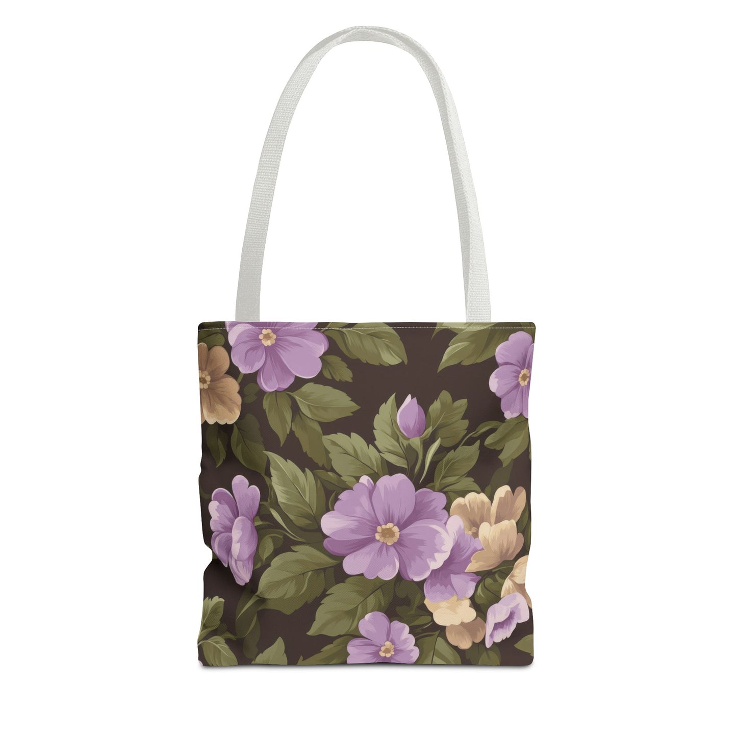 Floral Tote Bag, Stylish Shopping Bag, Eco-Friendly Carryall, Mother's Day Gift, Weekend Getaway Essential