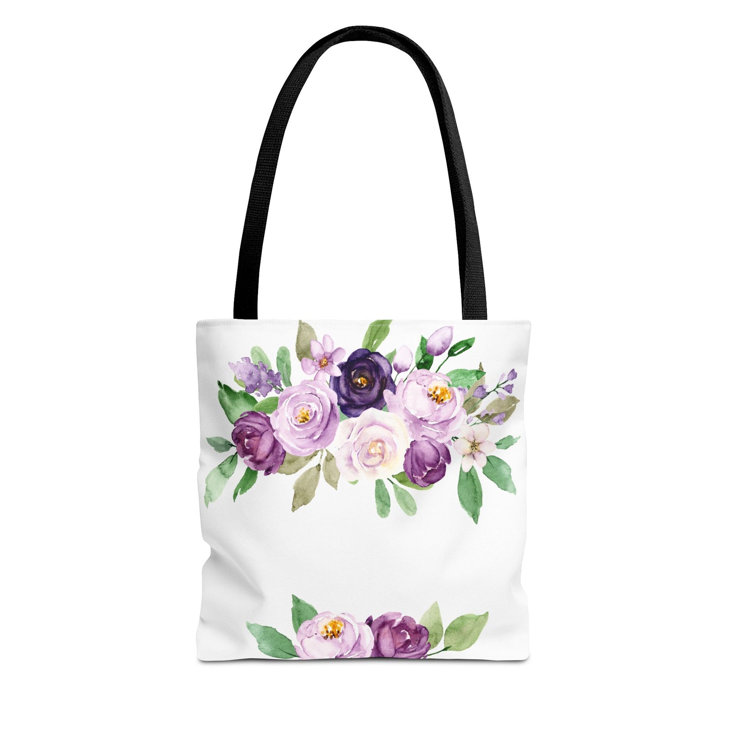 Floral Tote Bag, Stylish Market Bag, Spring Gift, Eco-Friendly Shopping Bag, Flower Print, Birthday Present, Lightweight Carryall