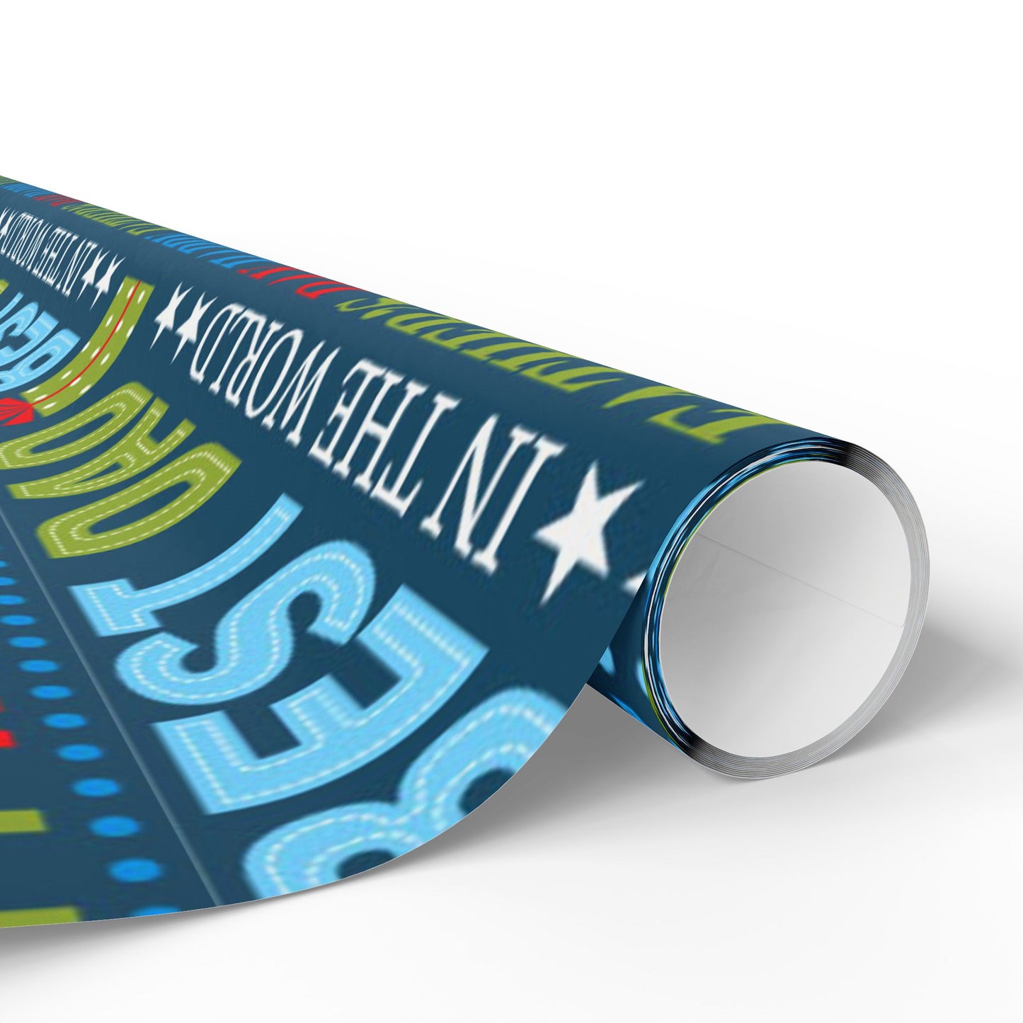 Father's Day Wrapping Paper, Festive Gift Wrap for Dads, Birthday Wrapping Paper, Best Dad Gift Wrap, Male Birthday Celebration