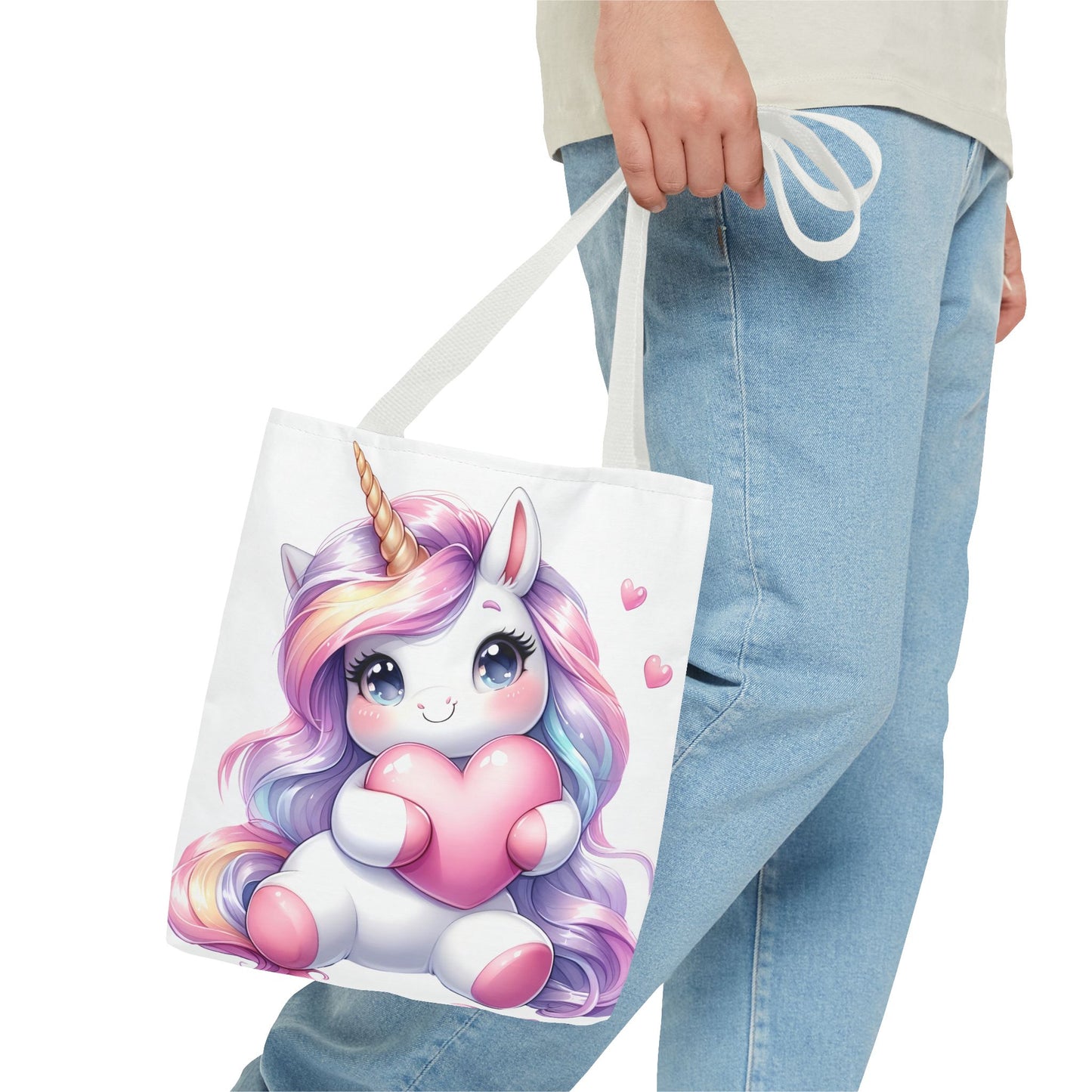 Whimsical Unicorn Tote Bag - Cute Gift, Everyday Use, Kids' Bag, Party Favor, Mother's Day