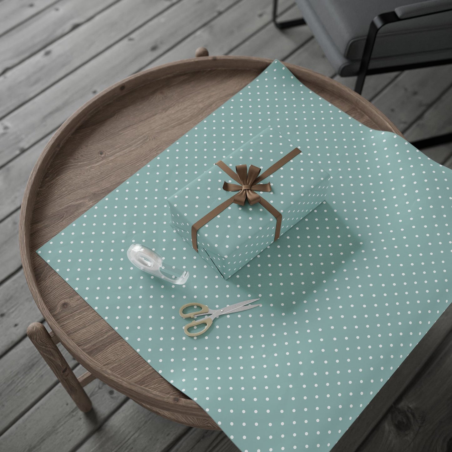 Charming Polka Dot Wrapping Paper for Any Occasion, Gift Wrap, Birthday, Holidays, Celebrations, Eco-Friendly
