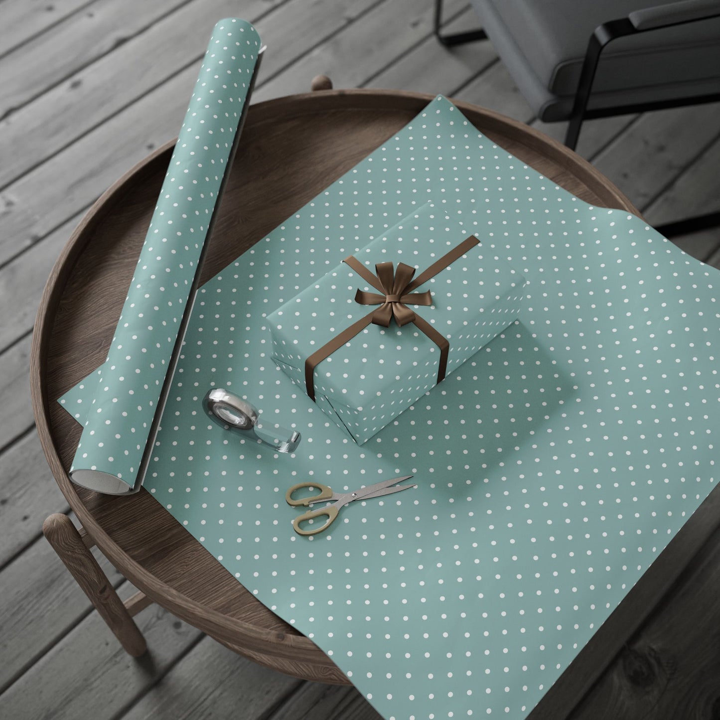 Charming Polka Dot Wrapping Paper for Any Occasion, Gift Wrap, Birthday, Holidays, Celebrations, Eco-Friendly
