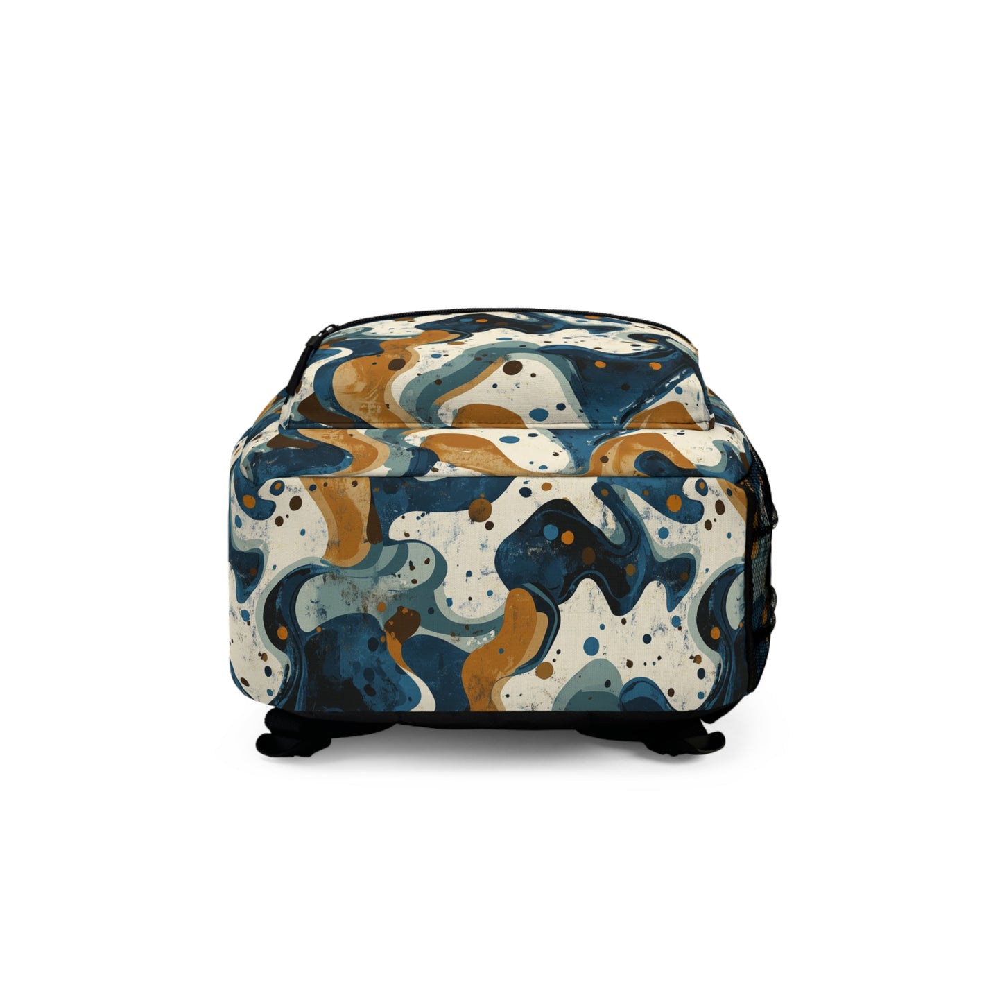Trendy Abstract Backpack, Stylish School Bag, Unique Gift for Students, Colorful Tote for Hiking, Versatile Everyday Use