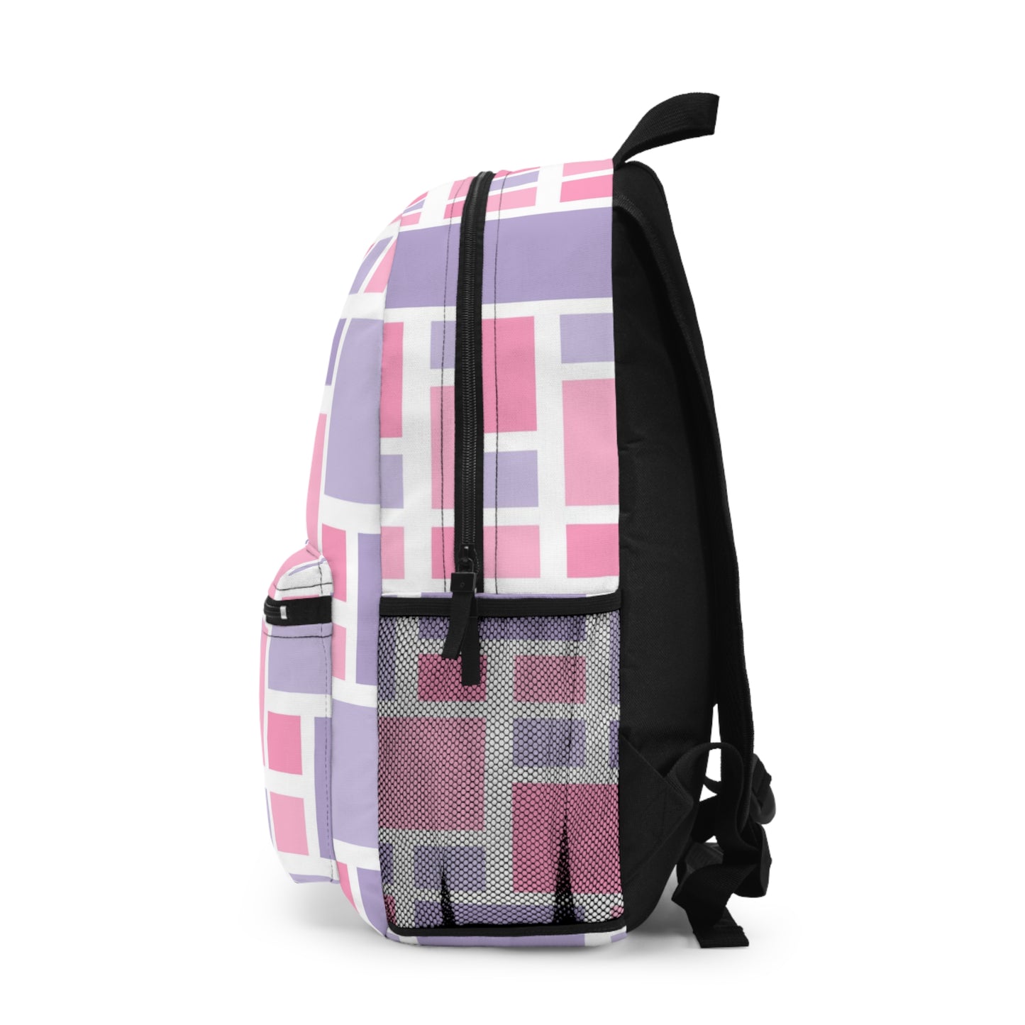 Stylish Geometric Backpack, Trendy School Bag, Everyday Tote, Gift for Students, Travel Companion, Casual Chic Accessory
