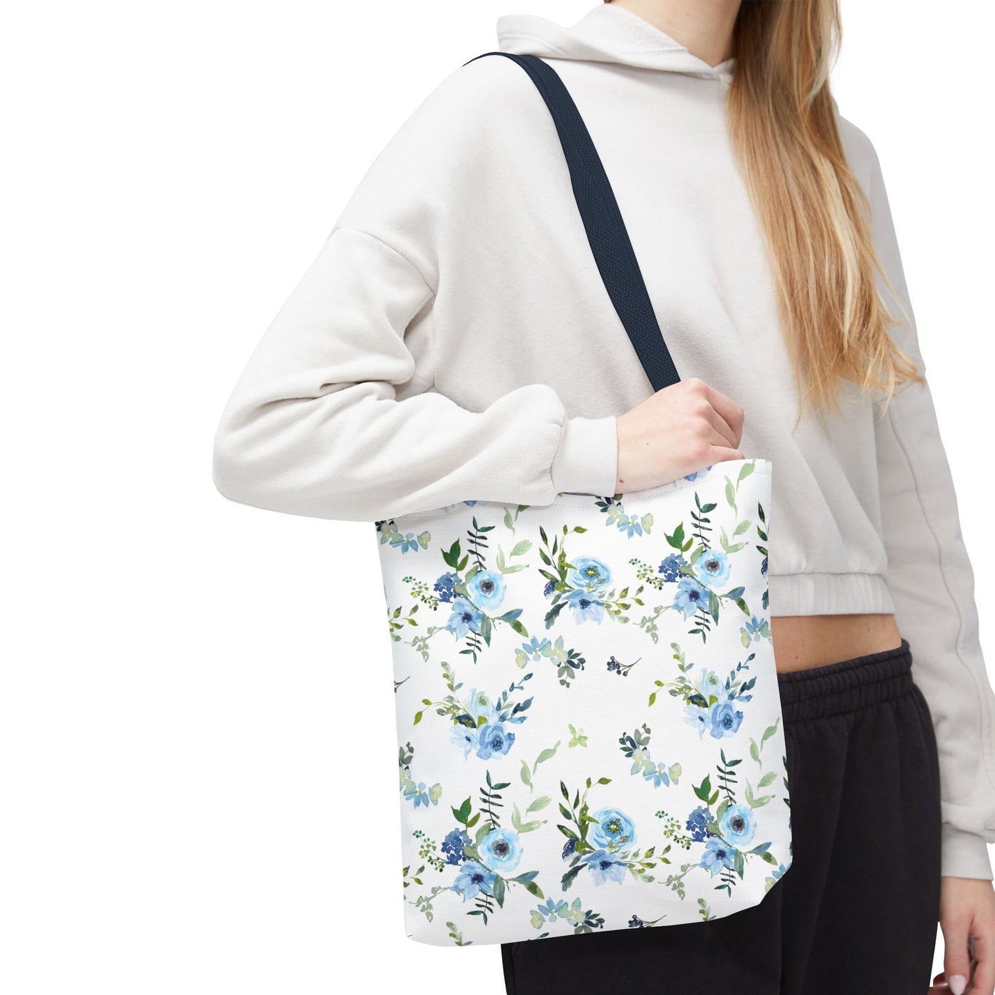 Floral Tote Bag, Stylish Reusable Bag, Eco-Friendly Shopping Tote, Beach Bag, Gift Bag for Her