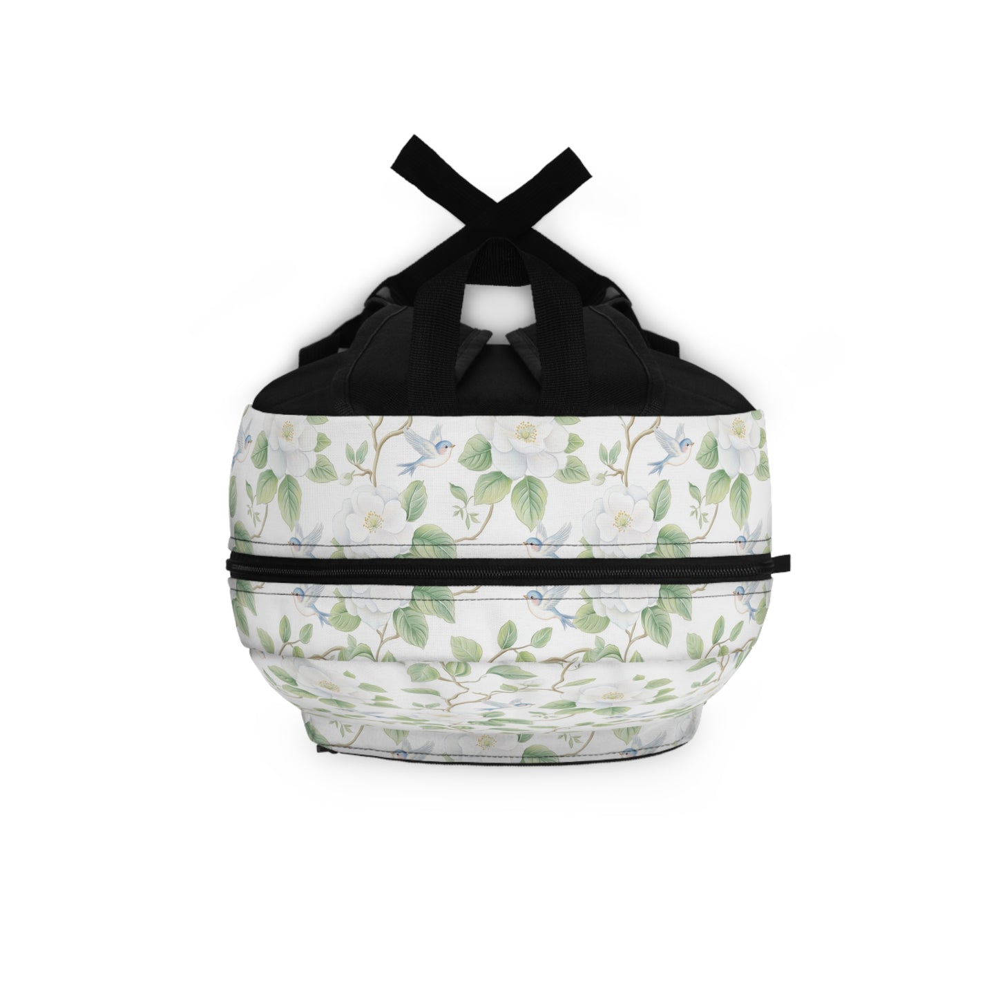 Floral Pattern Backpack | Stylish School Bag, Travel Rucksack, Daypack for Women, Gift for Nature Lovers, Eco-friendly Backpack