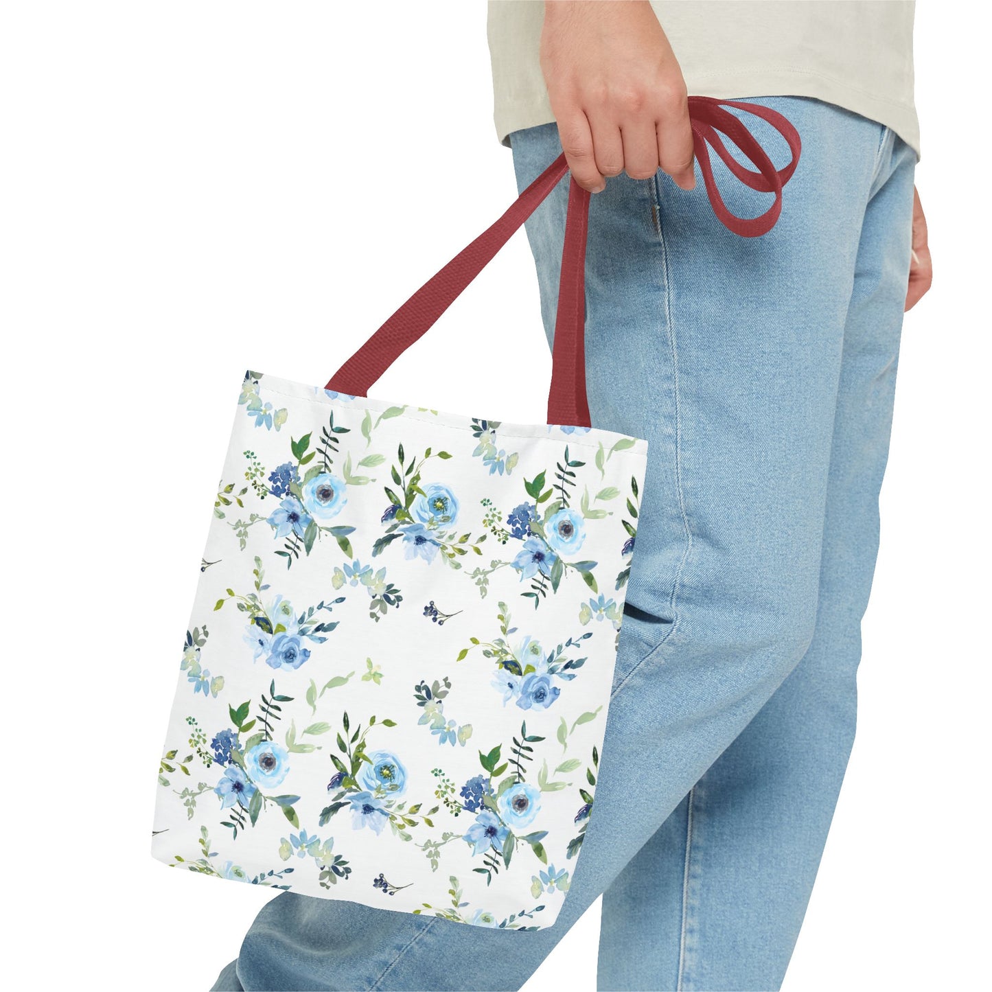 Floral Tote Bag, Stylish Reusable Bag, Eco-Friendly Shopping Tote, Beach Bag, Gift Bag for Her