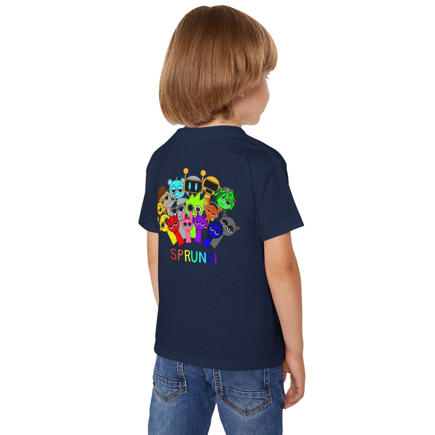 Colorful Toddler T-Shirt with Fun Characters | Kids Gift, Birthday Shirt, Holiday Apparel, Playful Outfit, Cute Tee